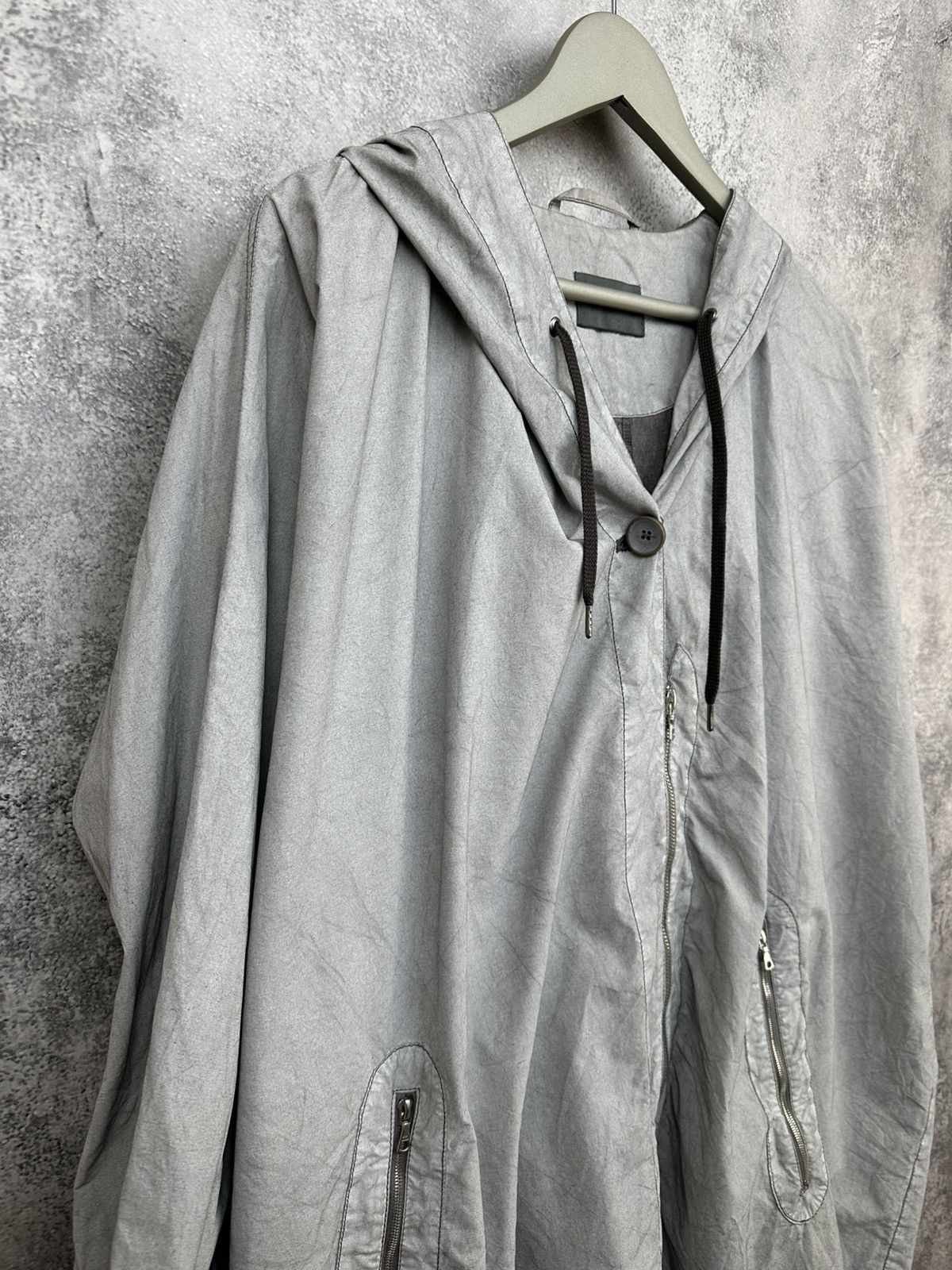 OSKA OSKA Avant-Garde Hooded Coat Oversized Jacket riri Lagenlook Size S / US 4 / IT 40 - 3 Thumbnail