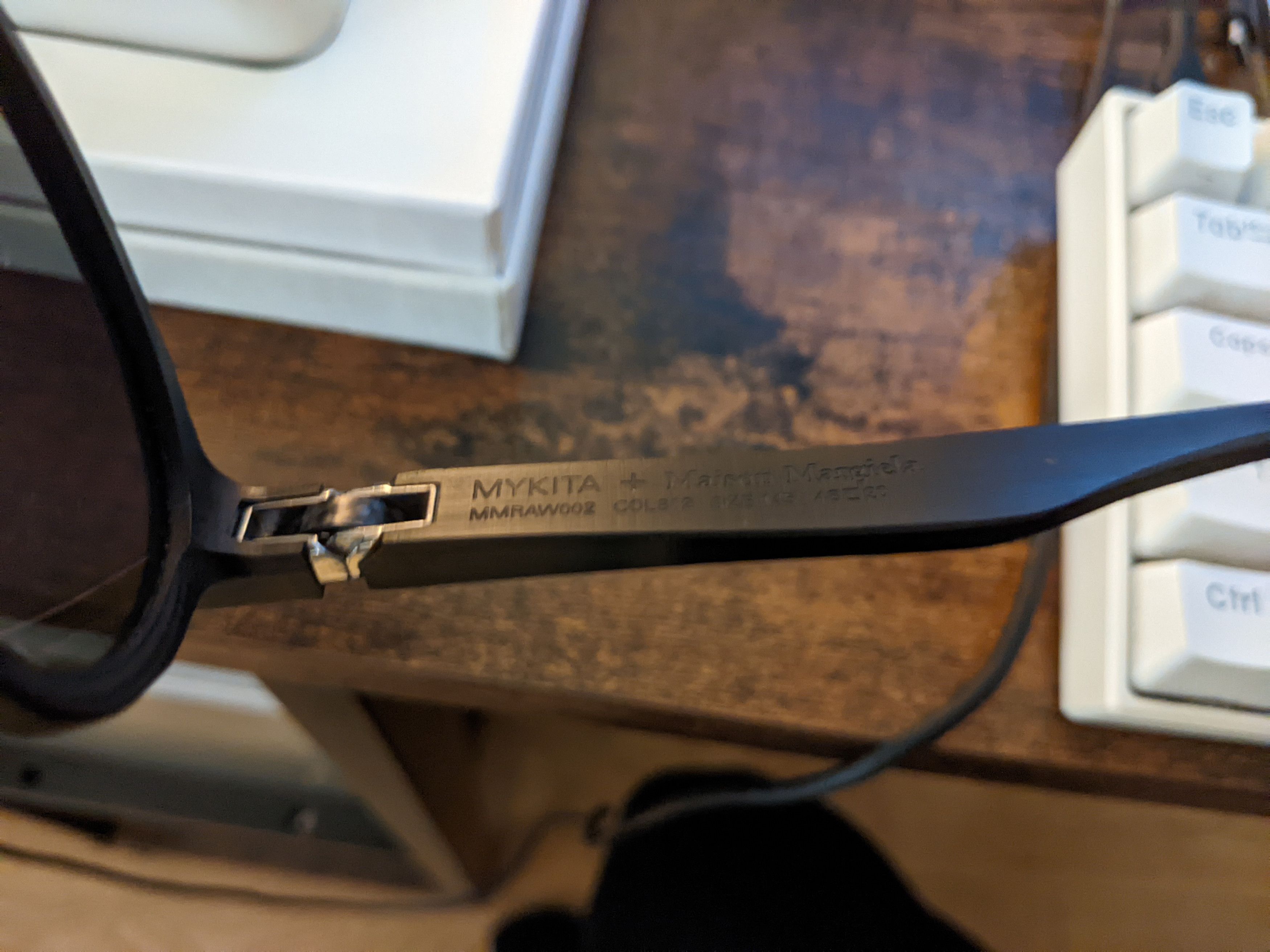 Maison Margiela × Mykita MYKITA + Maison Margiela sunglasses (MMRAW002) Size ONE SIZE - 6 Thumbnail