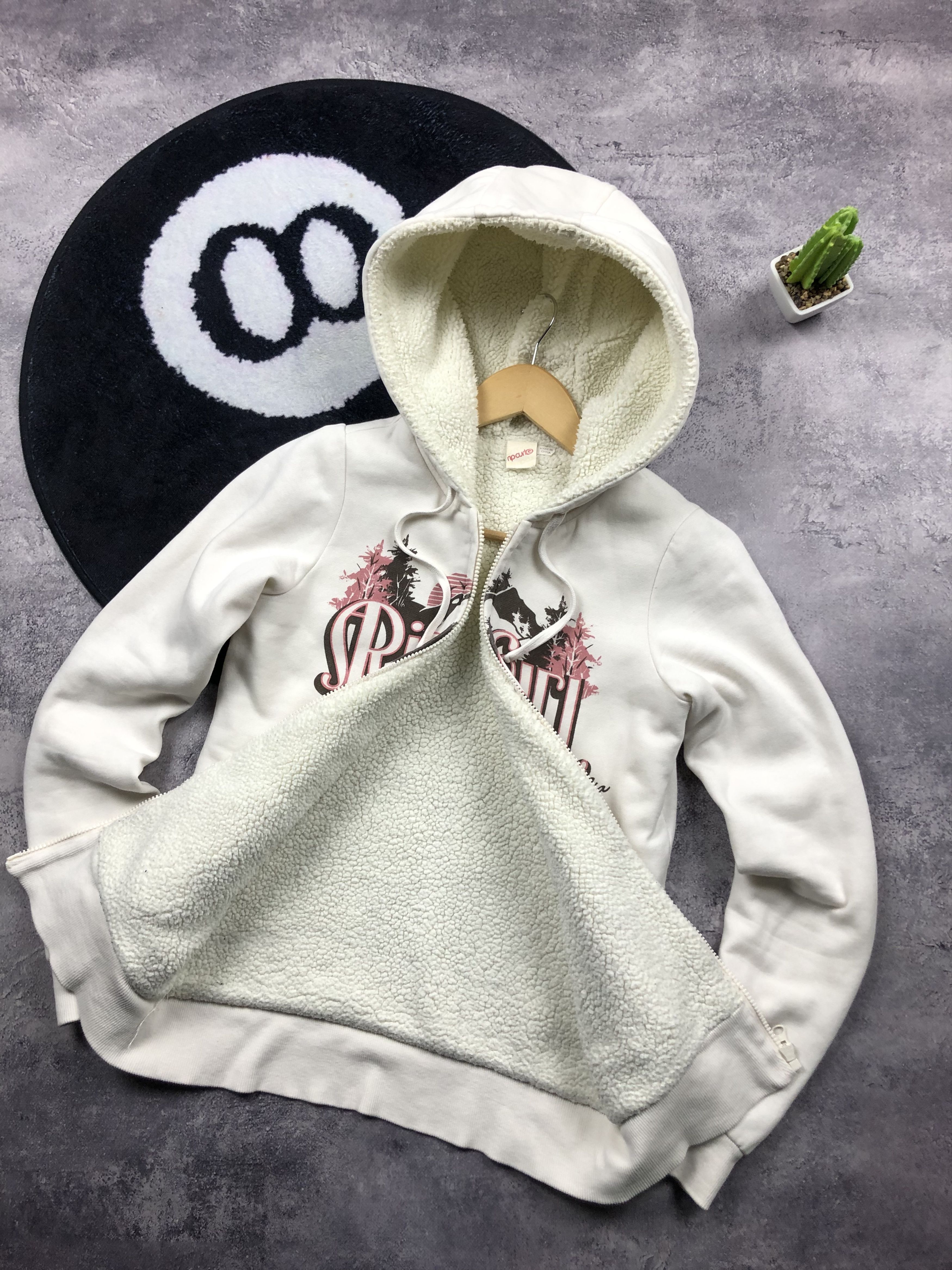 Rip Curl RIP CURL Vintage Serf Streetwear Hype Big Logo Sherpa Hoodie Size M / US 6-8 / IT 42-44 - 10 Thumbnail