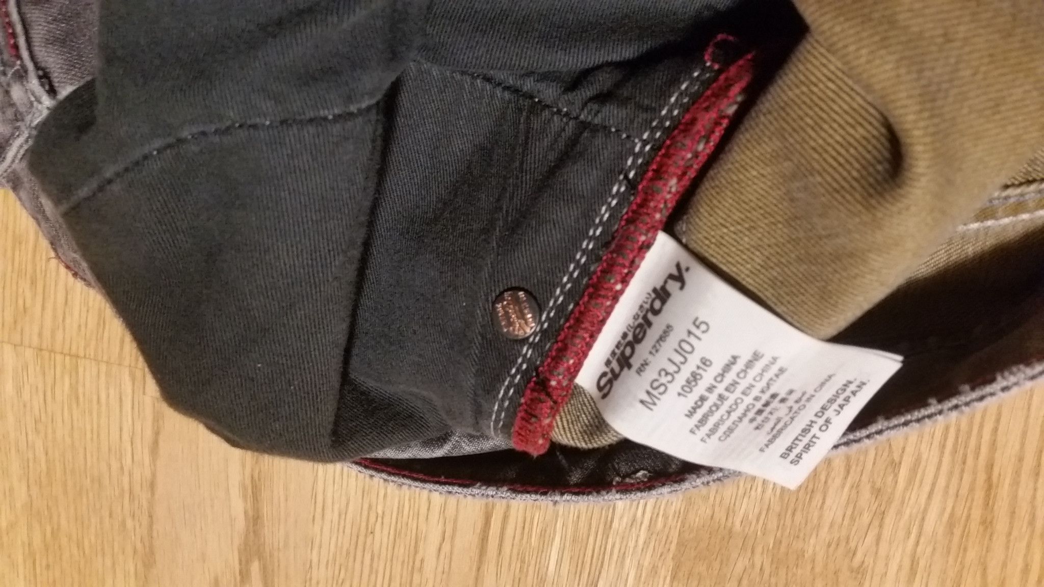 Gray SUPERDRY JAPAN Vintage W32 L34 straight slim W31 L36