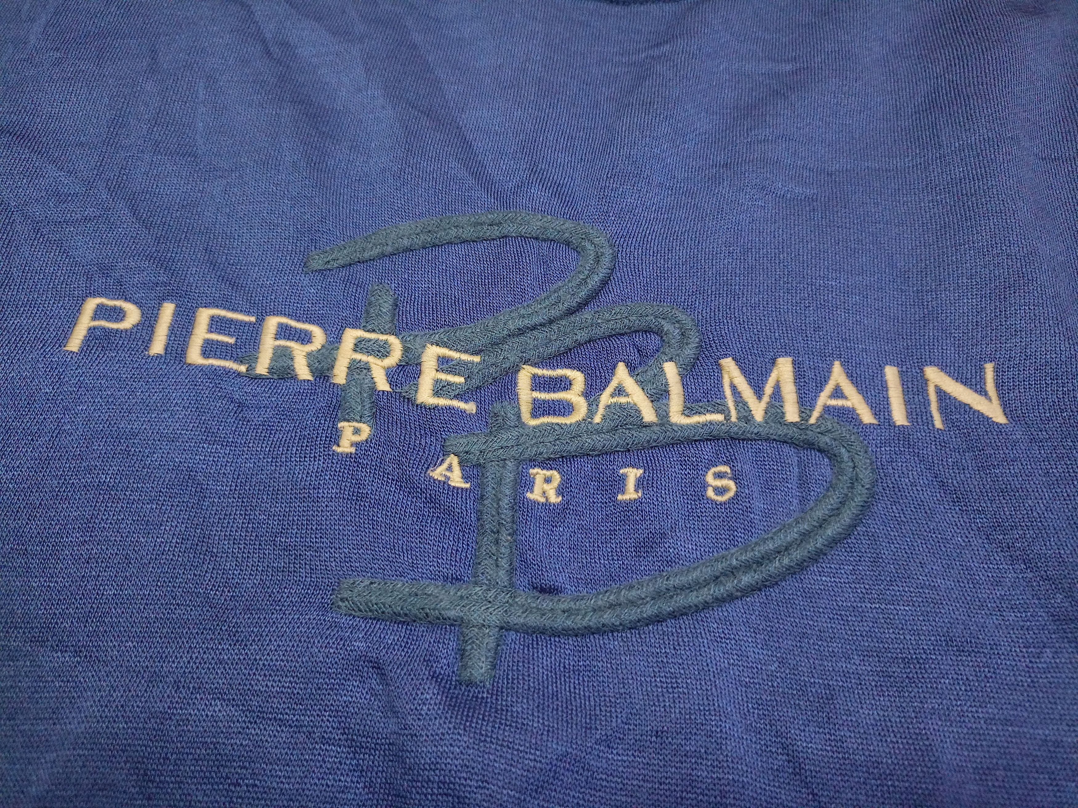 Designer × Pierre Balmain 🔥Pierre Balmain Paris X Spell out🔥 Size US L / EU 52-54 / 3 - 3 Thumbnail