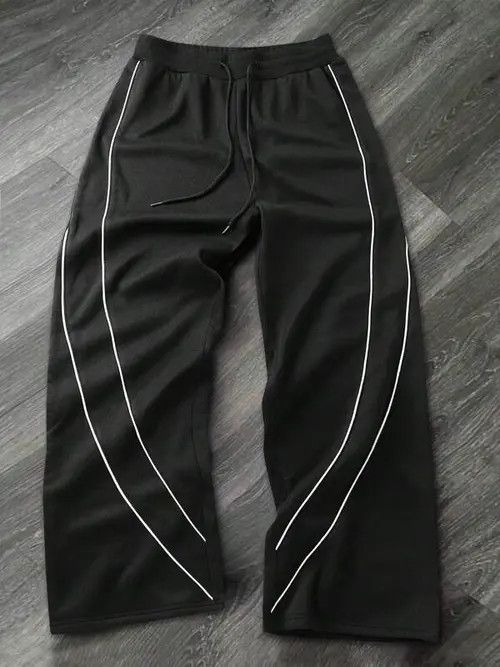 Japanese Brand DRIP Street Y2K Sweatpants Size US 36 / EU 52 - 1 Thumbnail
