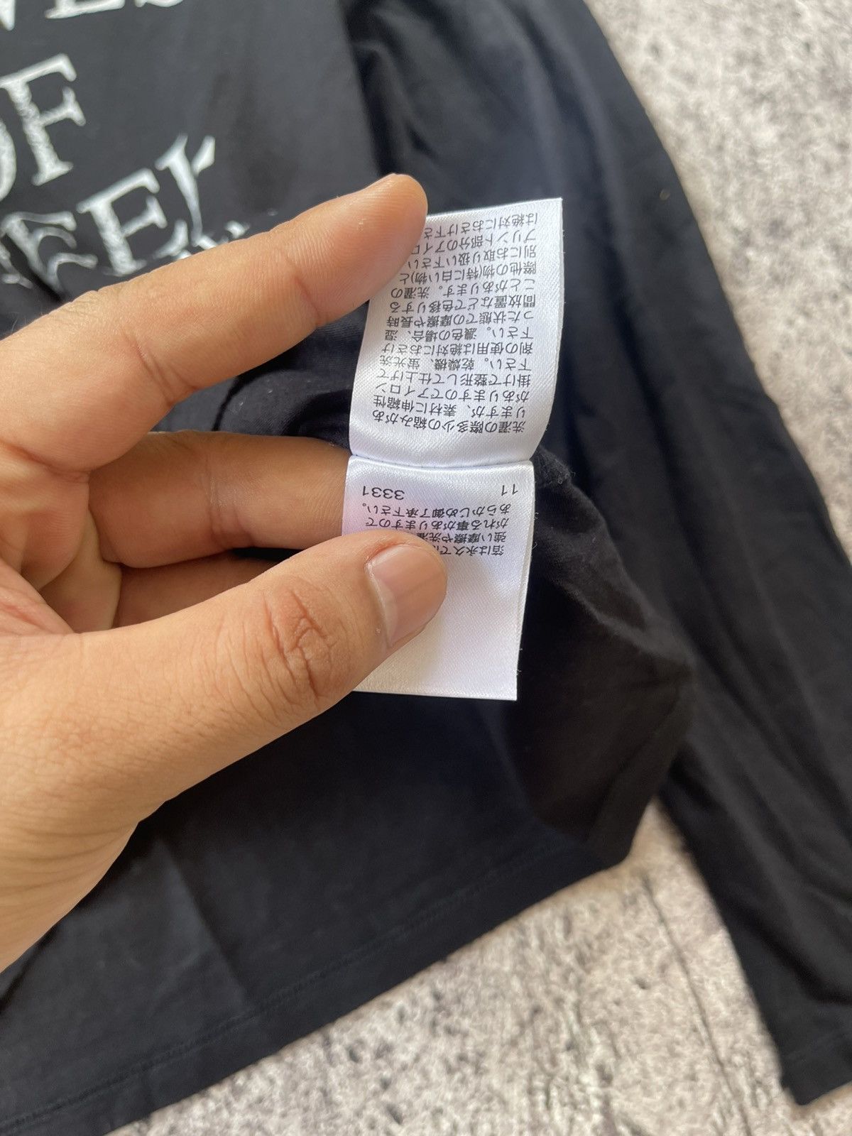 Japanese Brand Y2k Comme ca ism ifsixwasnine long sleeve Size US S / EU 44-46 / 1 - 5 Thumbnail