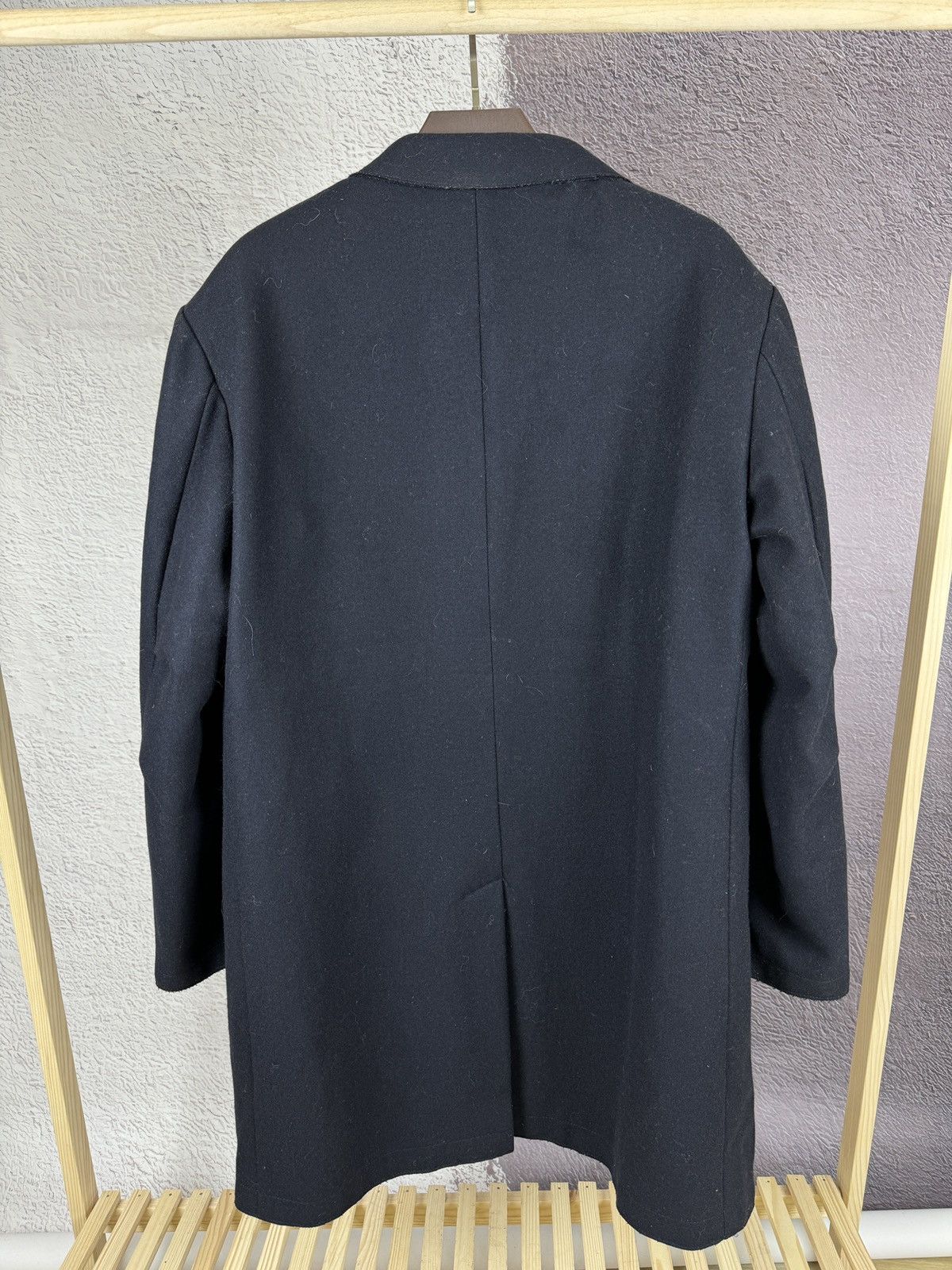 Other Massimo Rebecchi TDM wool long single breasted trench coat Size US L / EU 52-54 / 3 - 14 Thumbnail