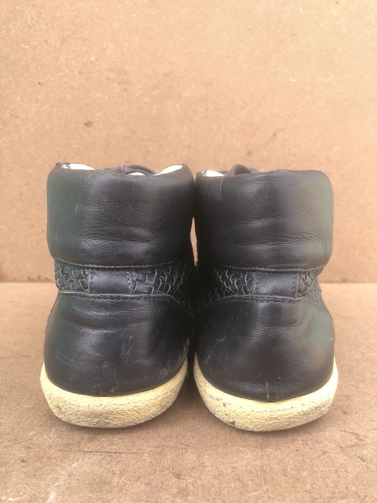 Moncler Moncler Black Hightop Sneakers Size 44 Size US 10 / EU 43 - 19 Thumbnail