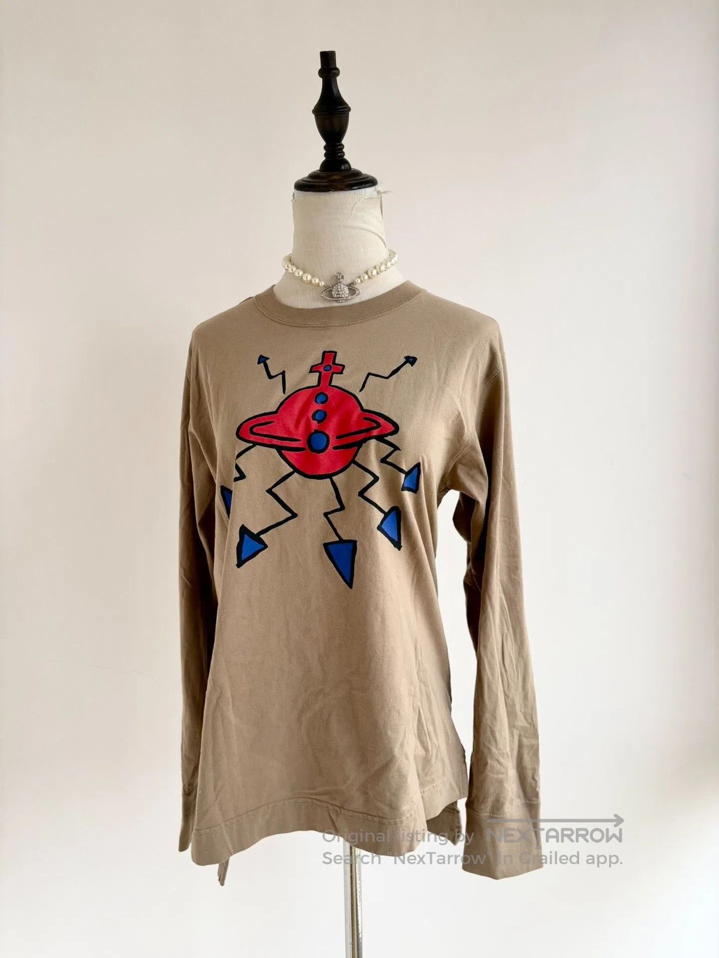 Vivienne Westwood Vivienne Westwood Vintage Beige Saturn Top. Size M / US 6-8 / IT 42-44 - 1 Thumbnail