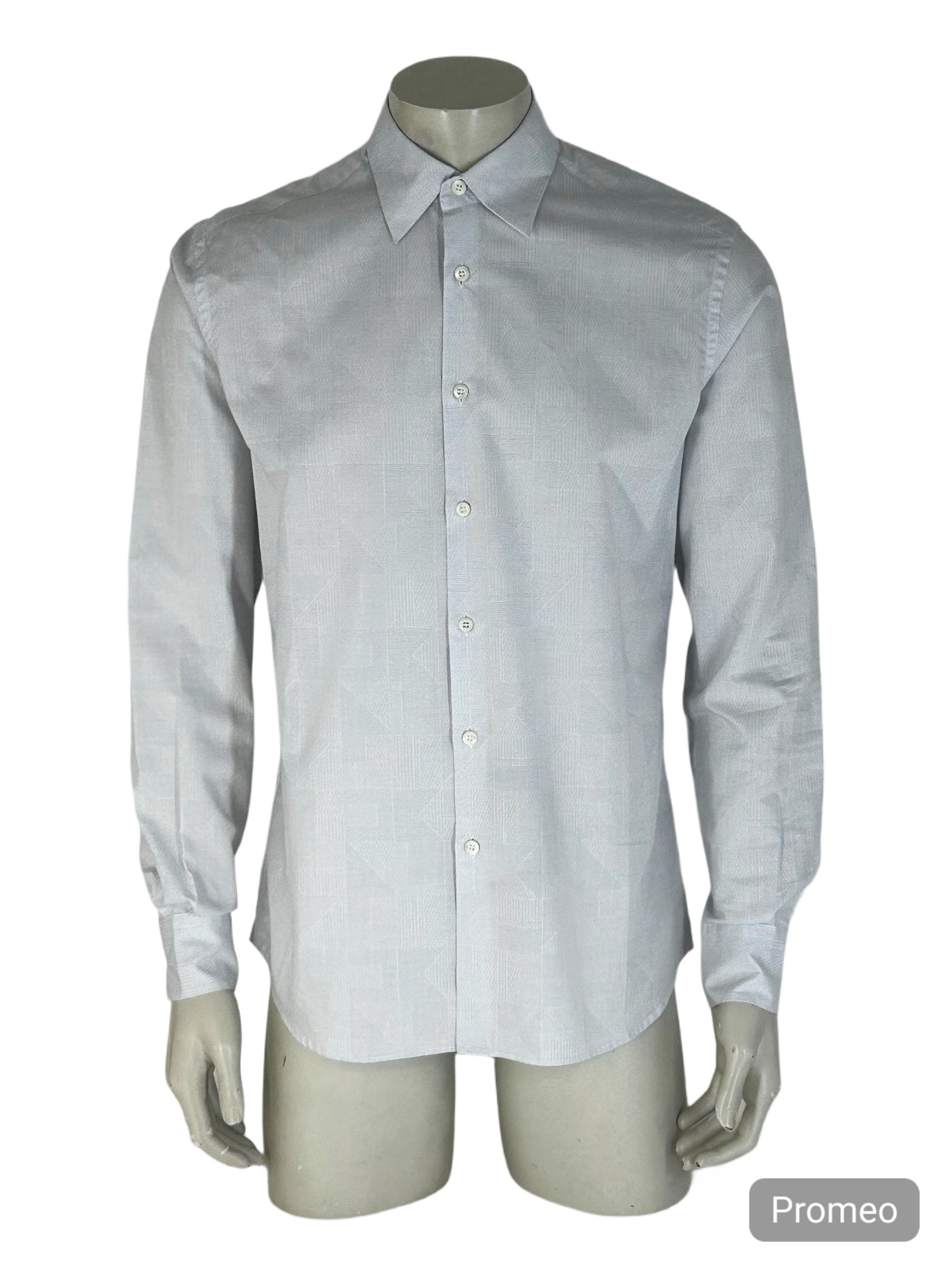 Prada PRADA DOTTED PRINT SHIRT Size US M / EU 48-50 / 2 - 1 Thumbnail