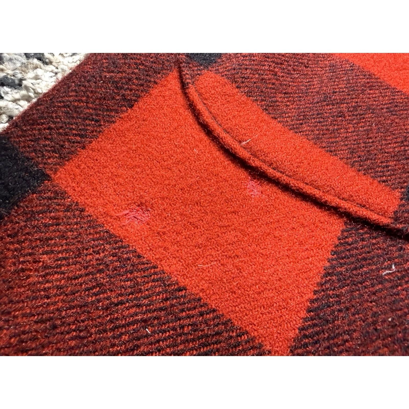 Vintage VINTAGE 1960s LL Bean Hunting Pants Red Black Plaid Wool Buffalo Mens Size 38 X 32 Size US 38 / EU 54 - 7 Thumbnail