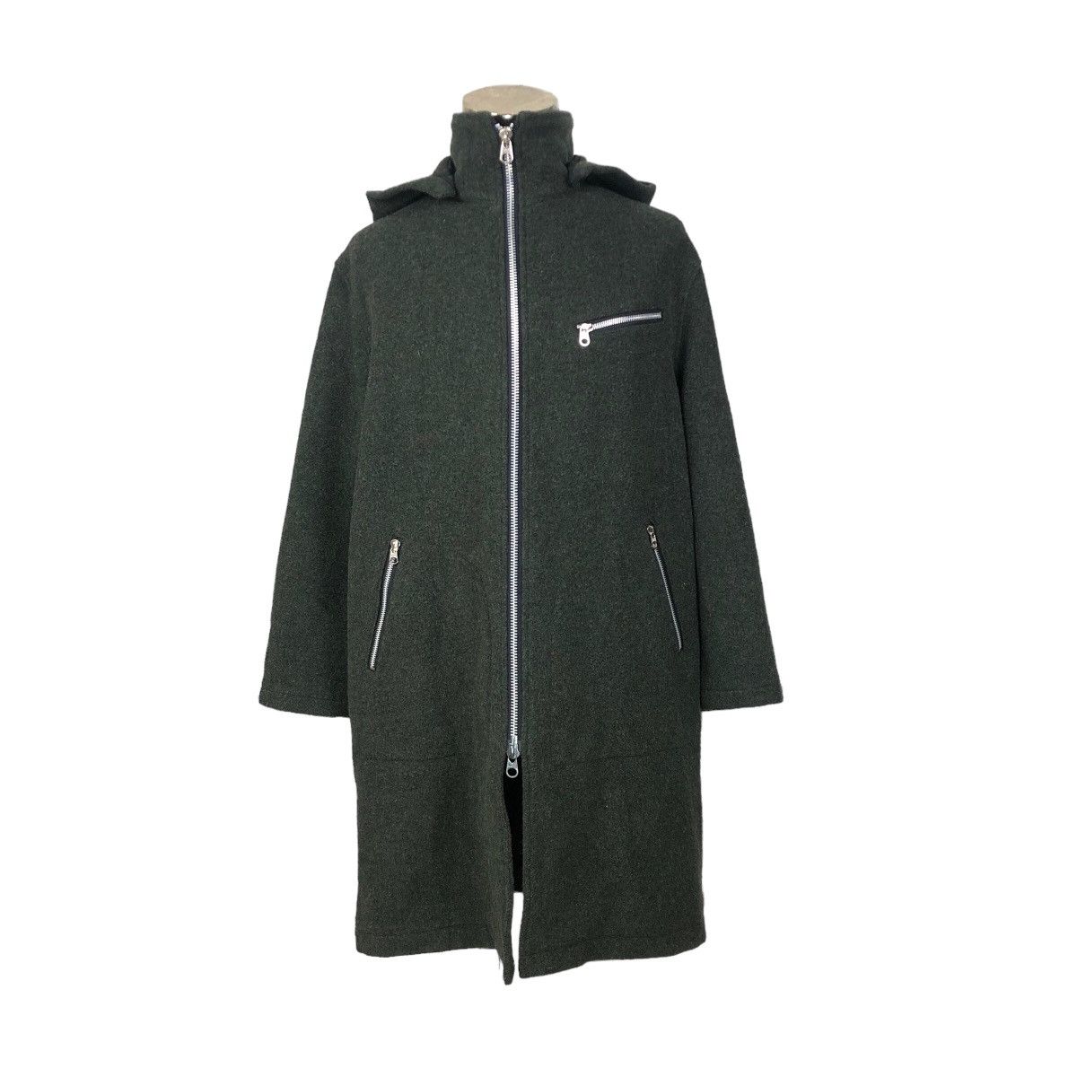Yohji Yamamoto Vintage Yohji Yamamoto A.A.R x D’Urban Hooded Wool Parka Size US L / EU 52-54 / 3 - 19 Thumbnail