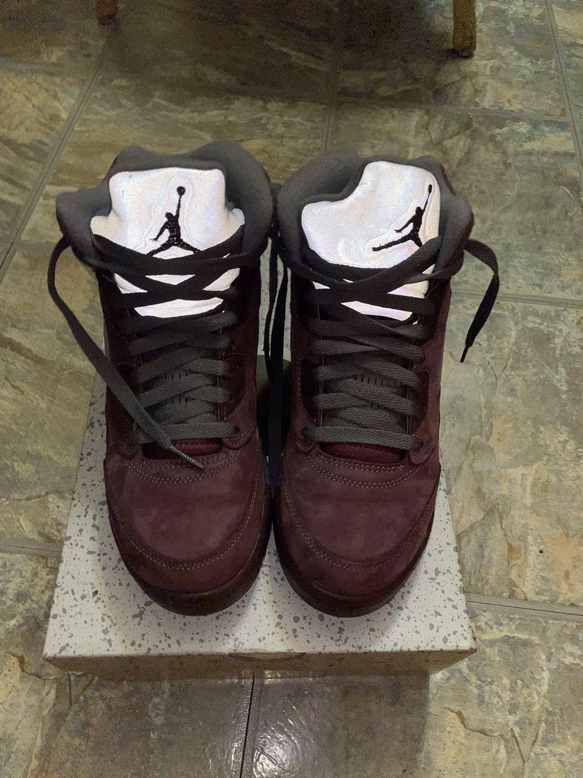 image of Air Jordan 5 Retro Se “Burgundy” Shoes, Men's (Size 6)