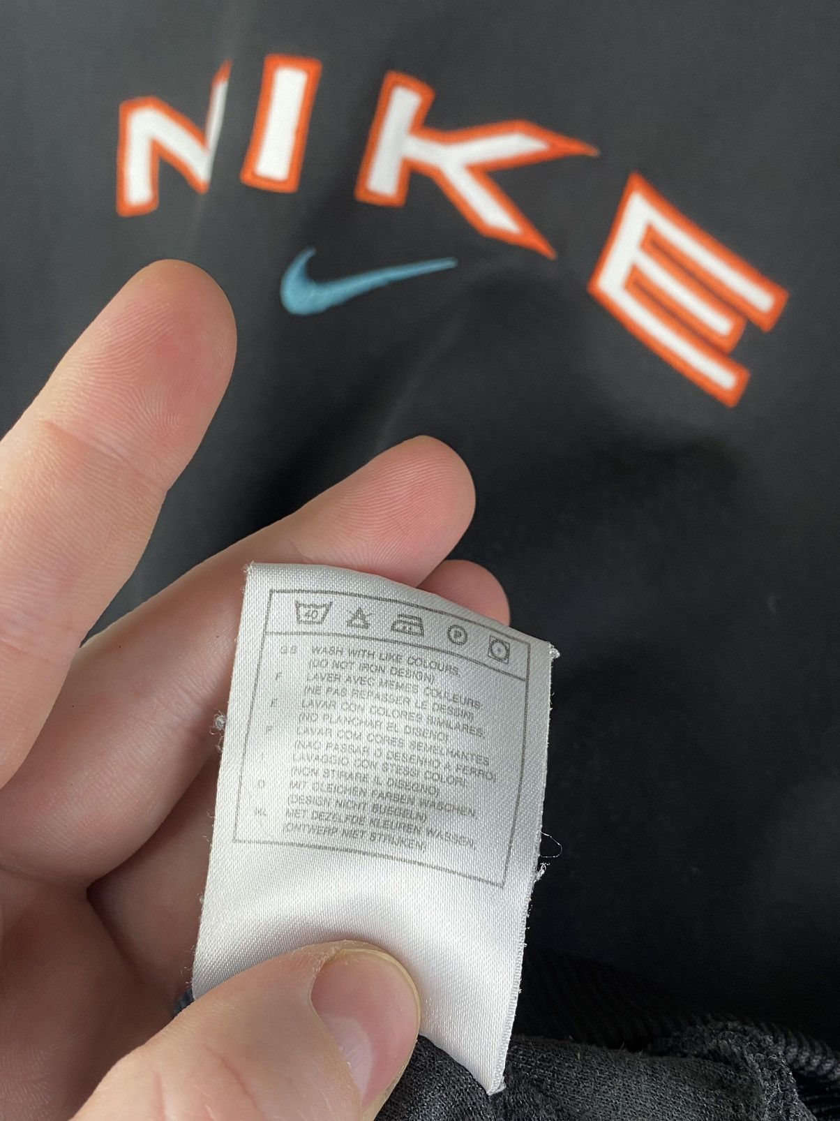 Nike Vintage sweatshirt Nike Big Logo Drill size XS Size US XS / EU 42 / 0 - 10 Thumbnail