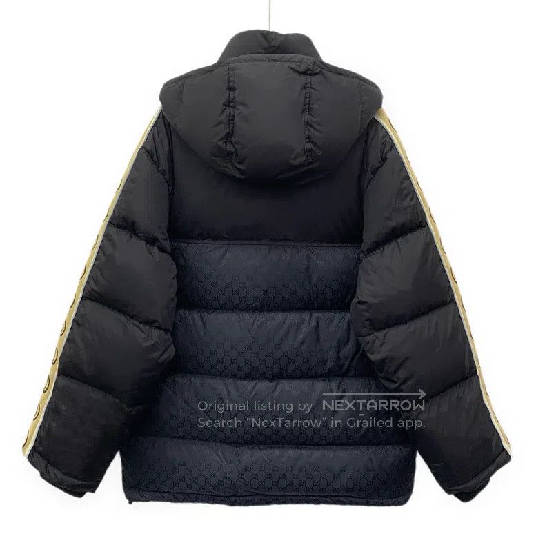 Gucci Gucci Colour-blocked logo dark pattern full-print hooded l Size US S / EU 44-46 / 1 - 2 Thumbnail