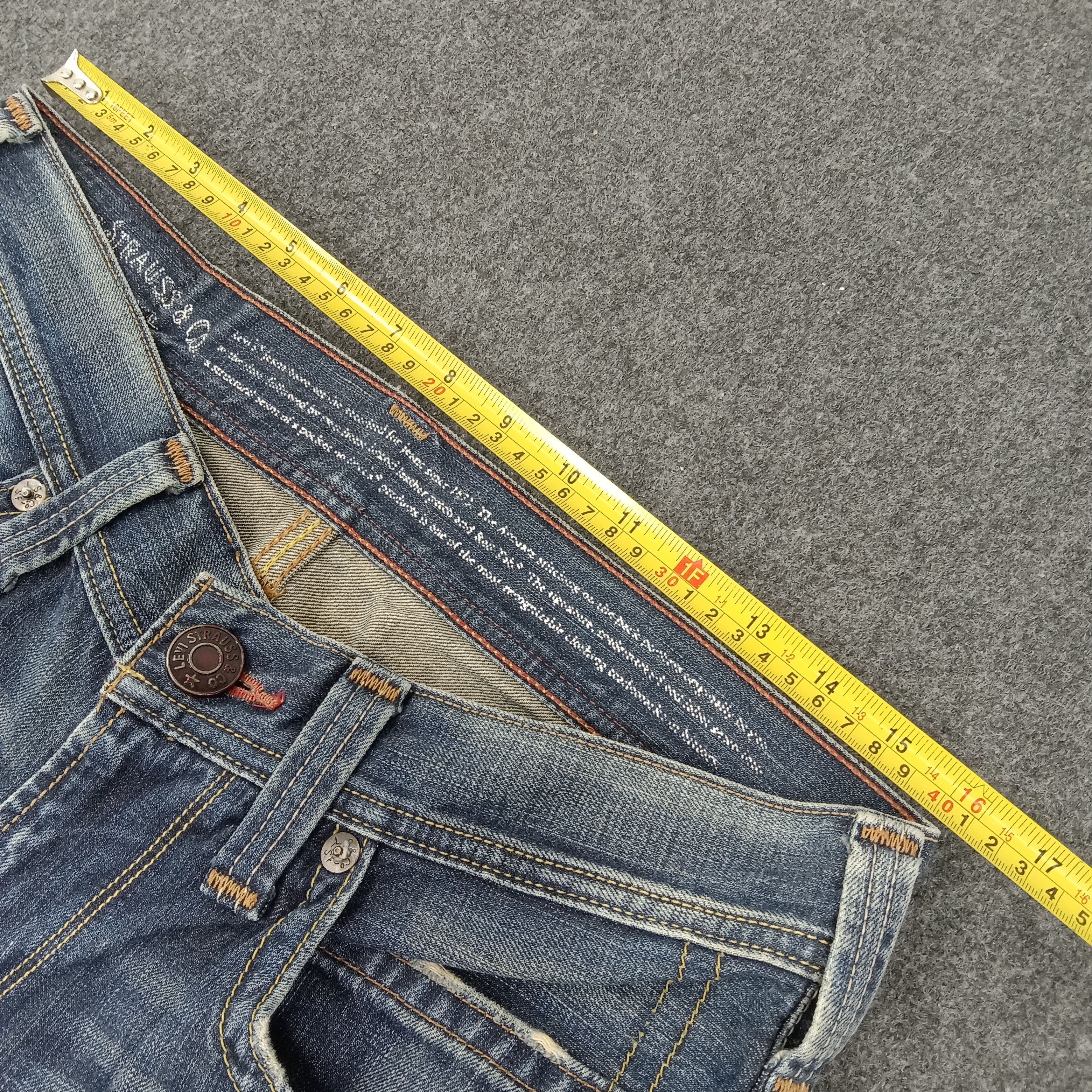 Levi's × Vintage Levi's American Distressed Style Grunge Denim Jeans Size US 33 - 9 Thumbnail