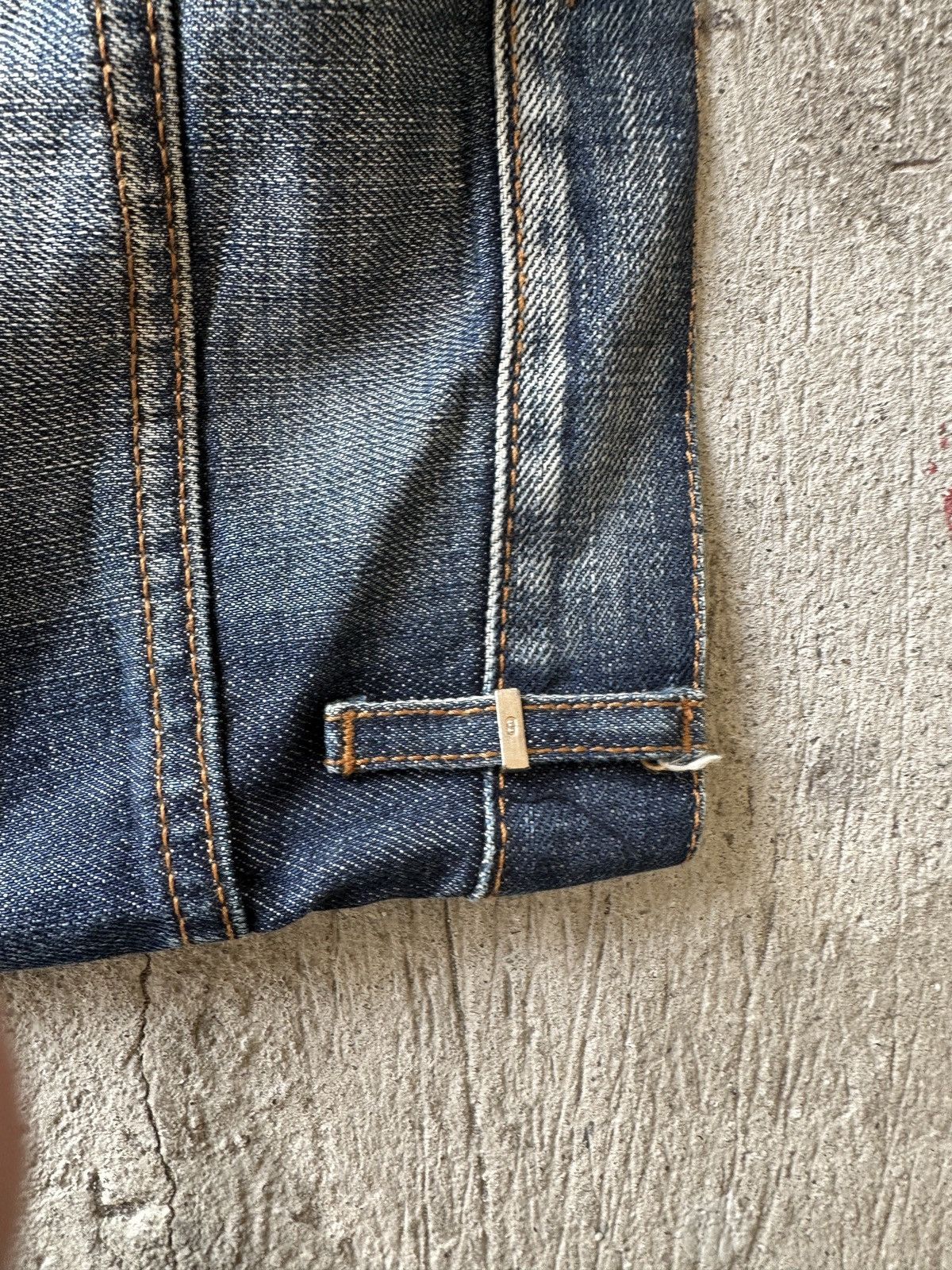Dior AW10 Dior Homme “Under My Truck” distressed denim jeans Size US 31 - 12 Thumbnail