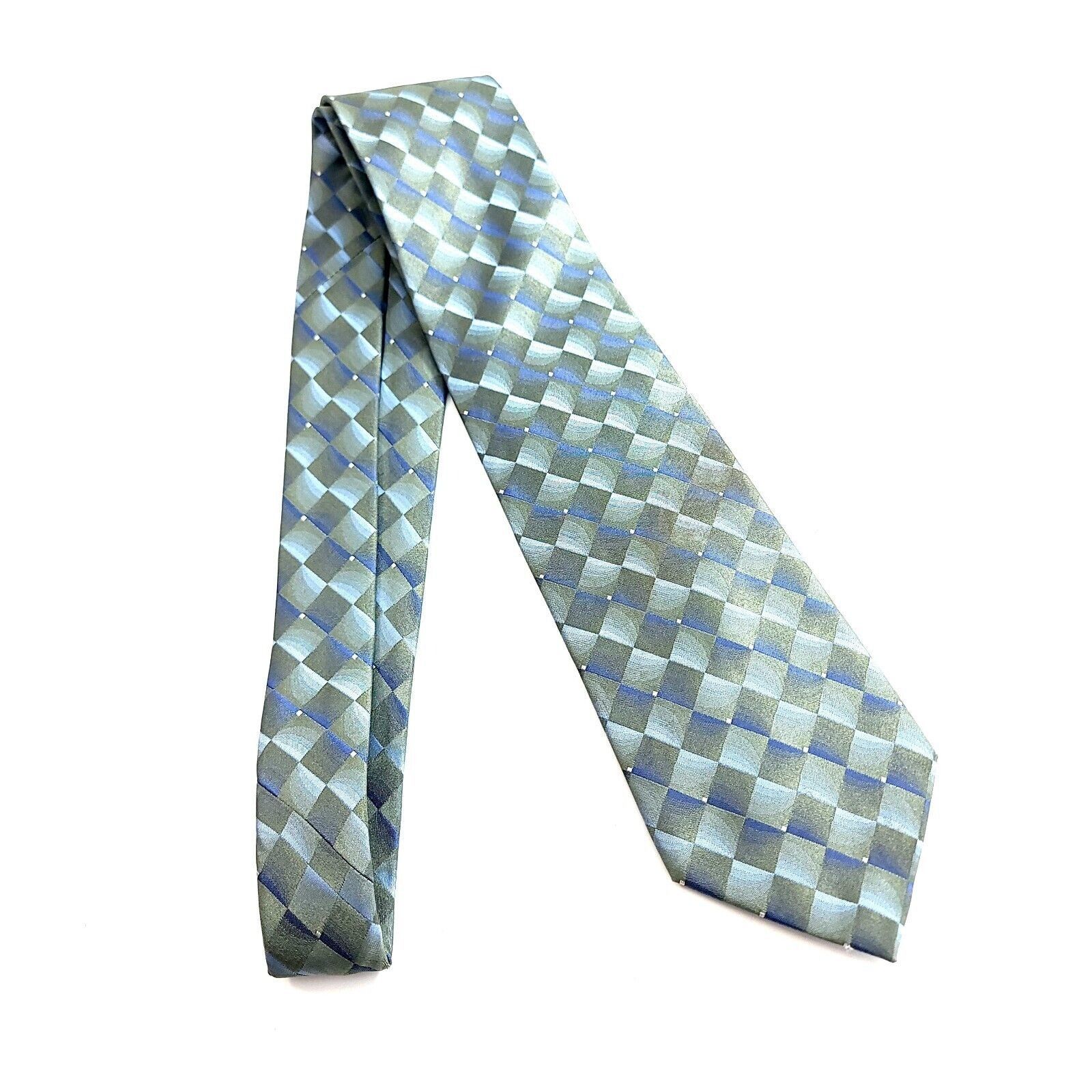 Croft & Barrow Croft & Barrow Woven Green Blue Checker Pattern Stain Resist Size ONE SIZE - 7 Thumbnail