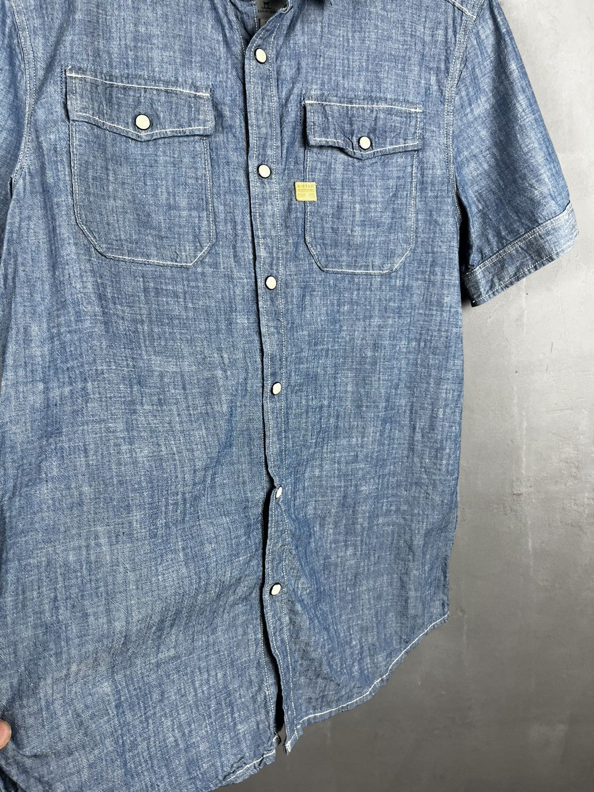 G-Star × Vintage G star denim style shirt Size US M / EU 48-50 / 2 - 7 Thumbnail