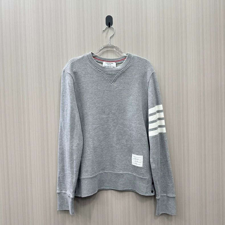Thom Browne Thom Browne Grey hoodie Size US M / EU 48-50 / 2 - 1 Thumbnail