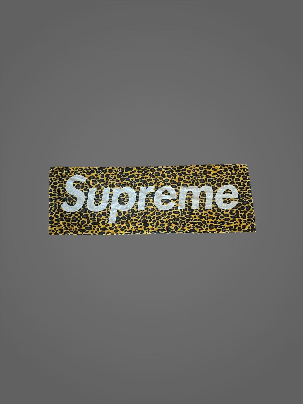 Supreme Leopard Towel | Grailed