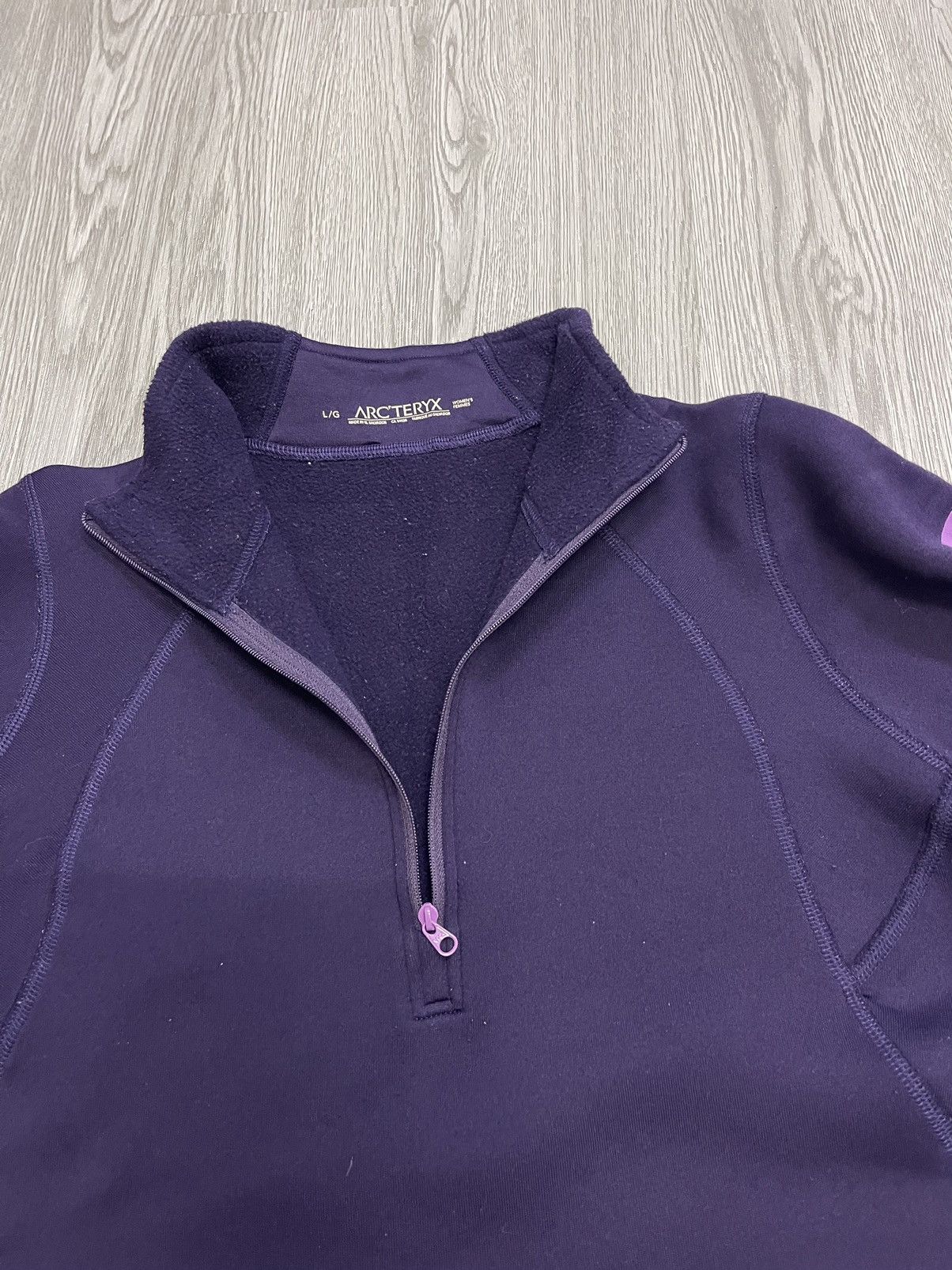 Arc'teryx Arc’teryx purple half zipper fleece Size L / US 10 / IT 46 - 8 Thumbnail