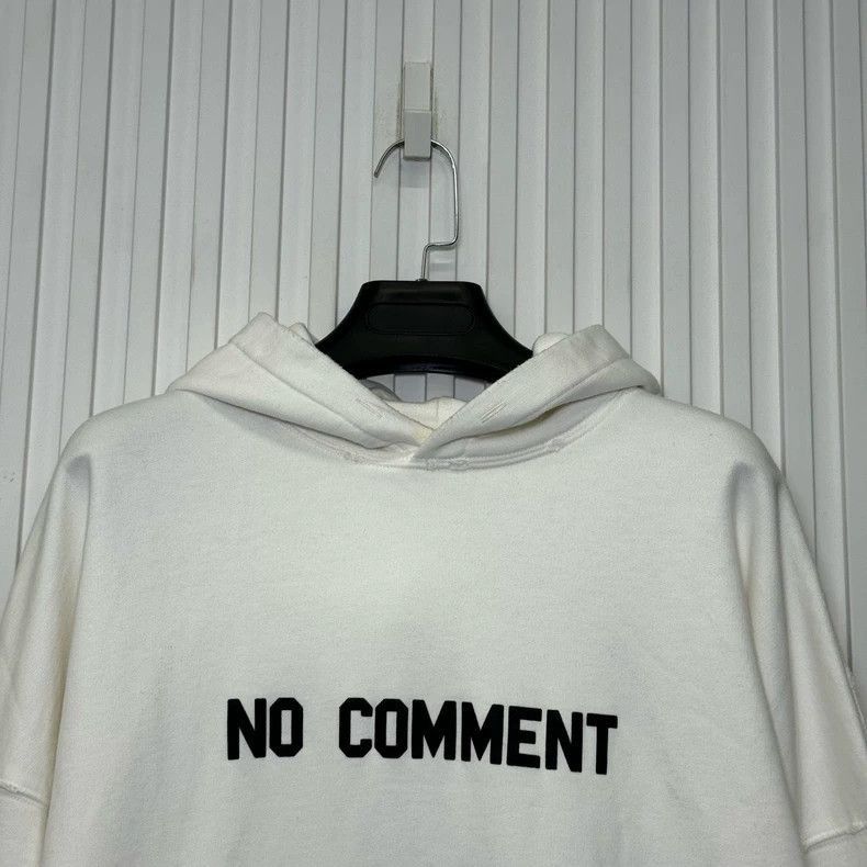 Balenciaga Balenciaga Destroyed Letter Hoodie-2505 Size US M / EU 48-50 / 2 - 3 Thumbnail