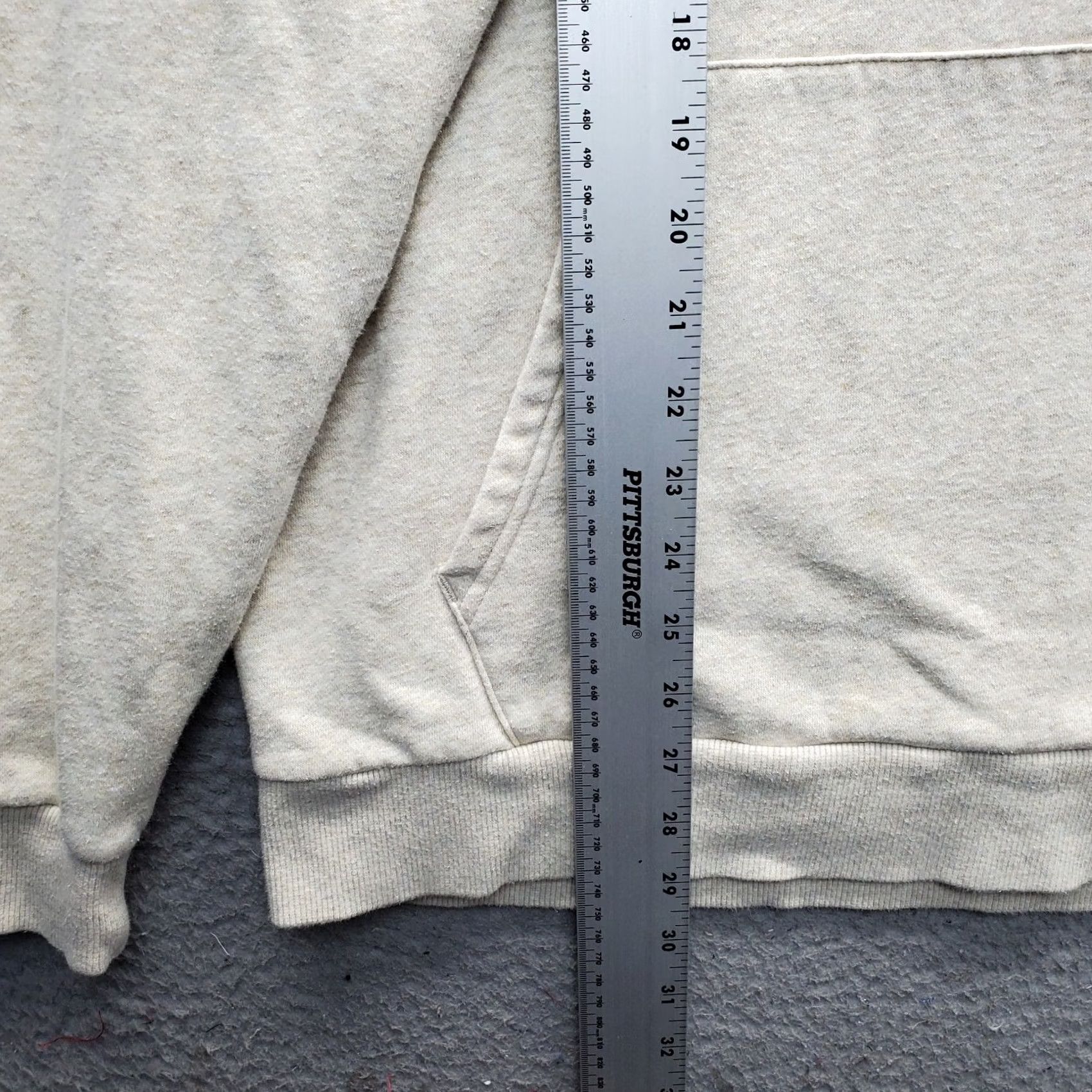 Under Armour Under Armour ColdGear Mens XL Hoodie Beige Fleece Lined Loose Fit Kangaroo Pocket Size US XL / EU 56 / 4 - 3 Thumbnail