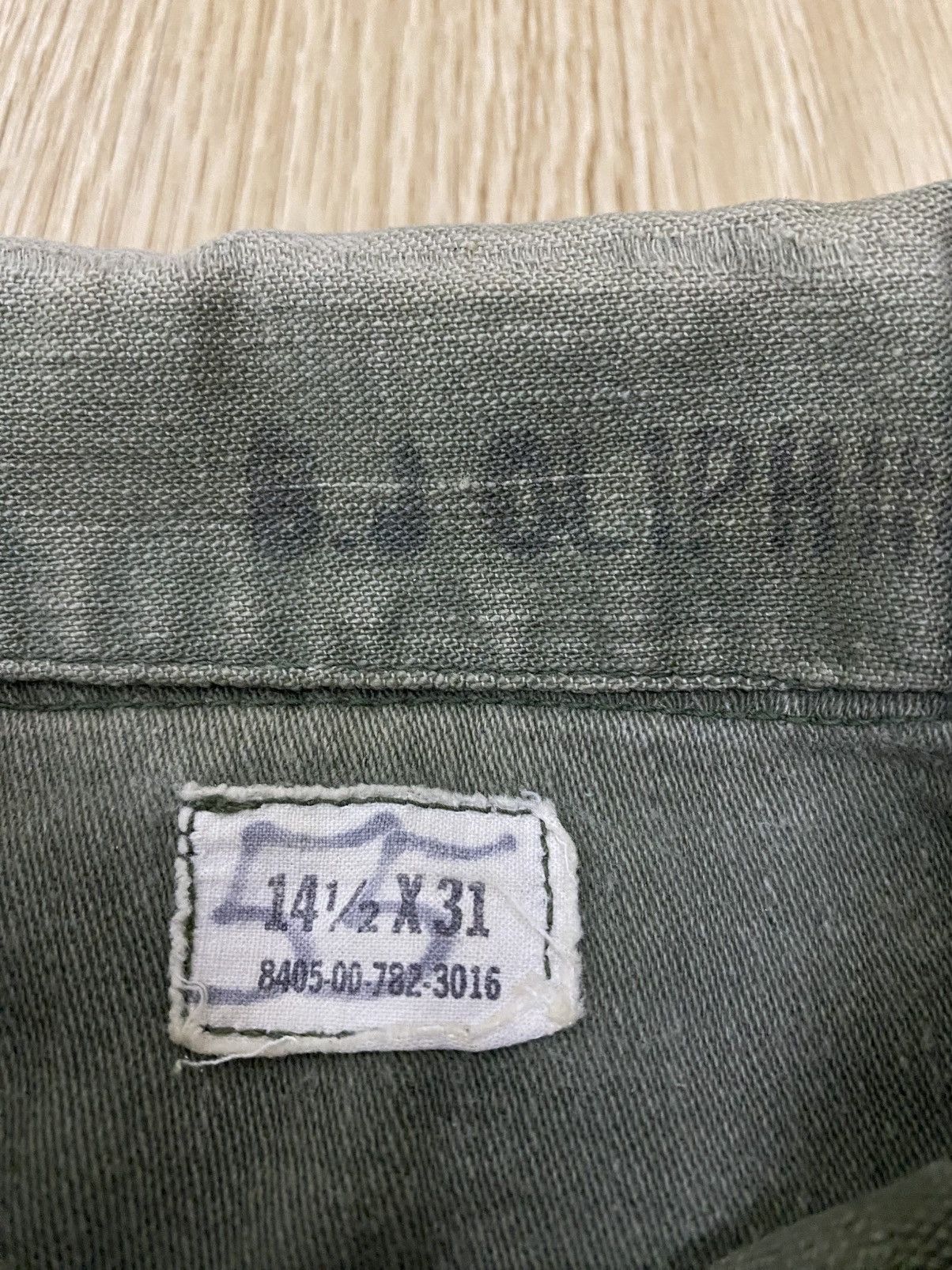 Vintage Vintage og 107 sateen utility military button ups Size US M / EU 48-50 / 2 - 5 Thumbnail