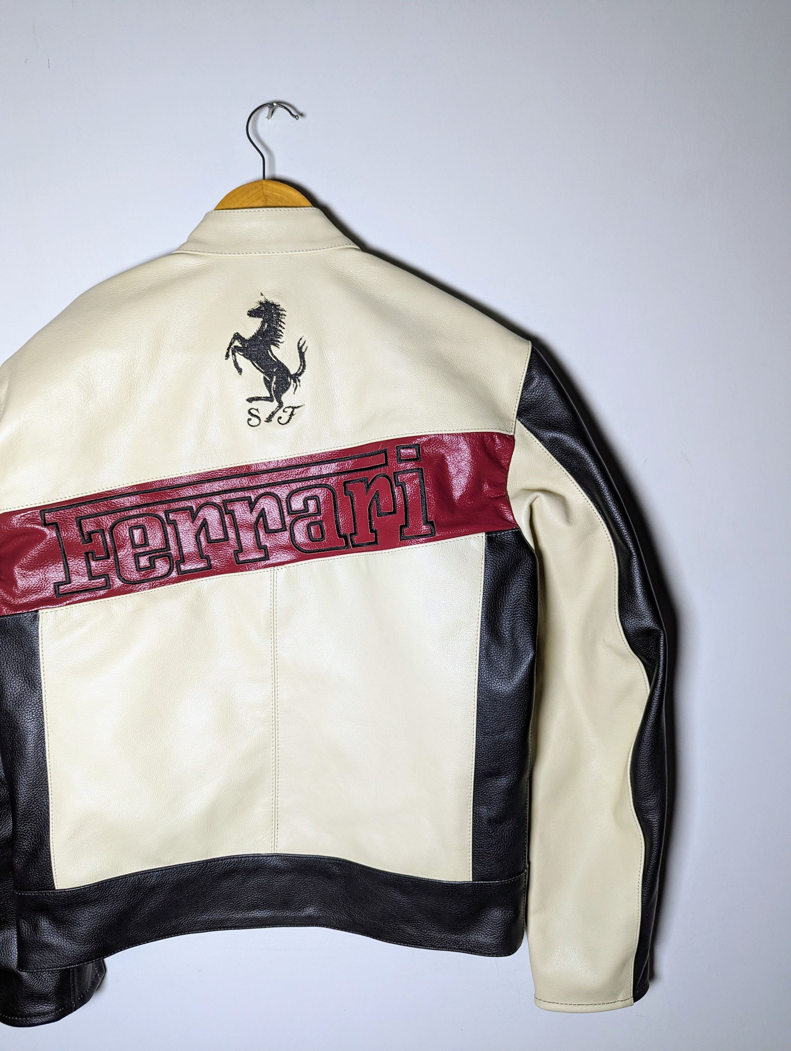Ferrari 🔥🔥 Ferrari Leather Jacket F1 Streetwear Size US S / EU 44-46 / 1 - 9 Thumbnail