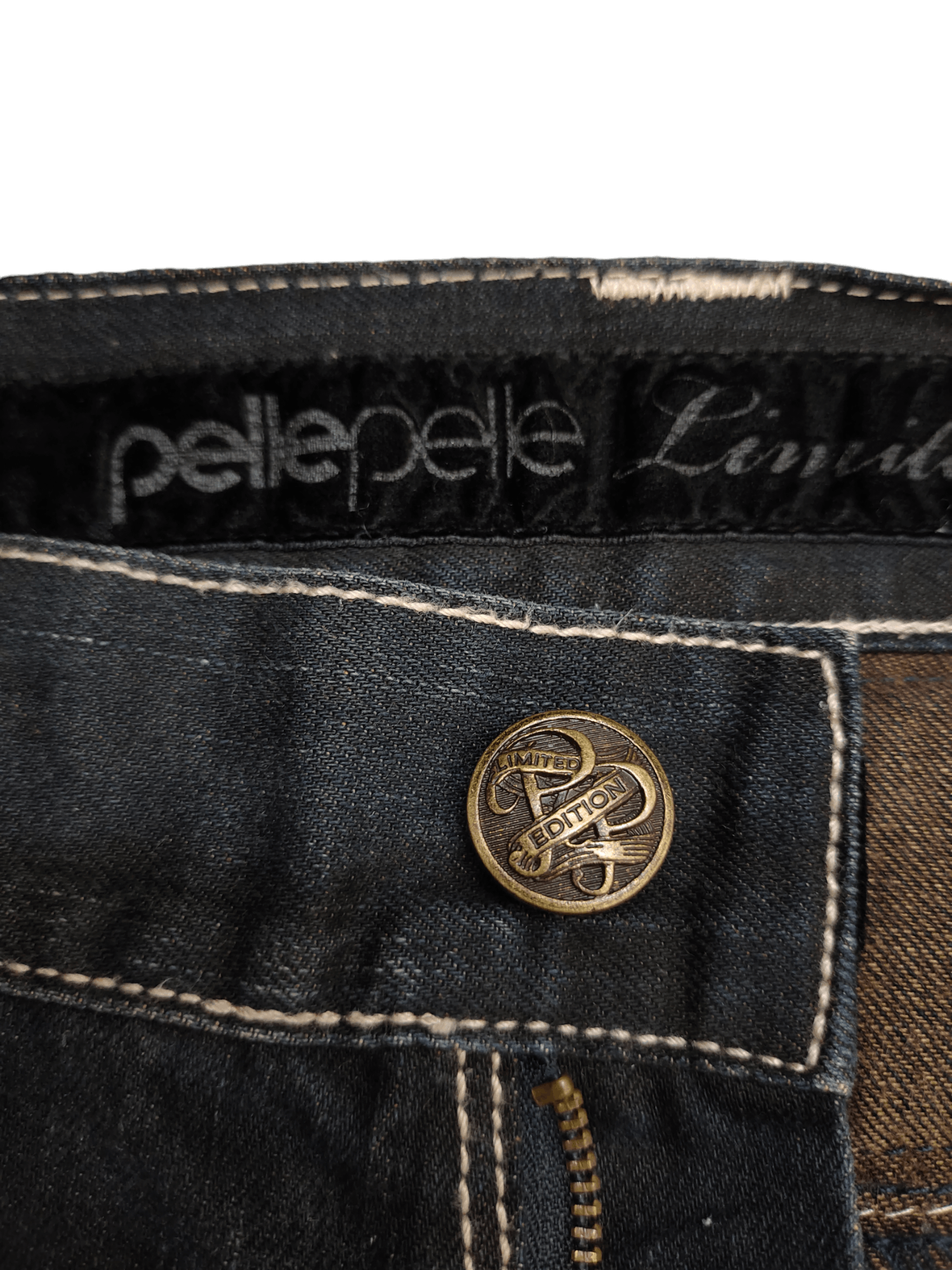 Pelle Pelle Pelle Pelle Limited Edition Studded Baggy Jeans 449/720 Size US 42 / EU 58 - 16 Thumbnail