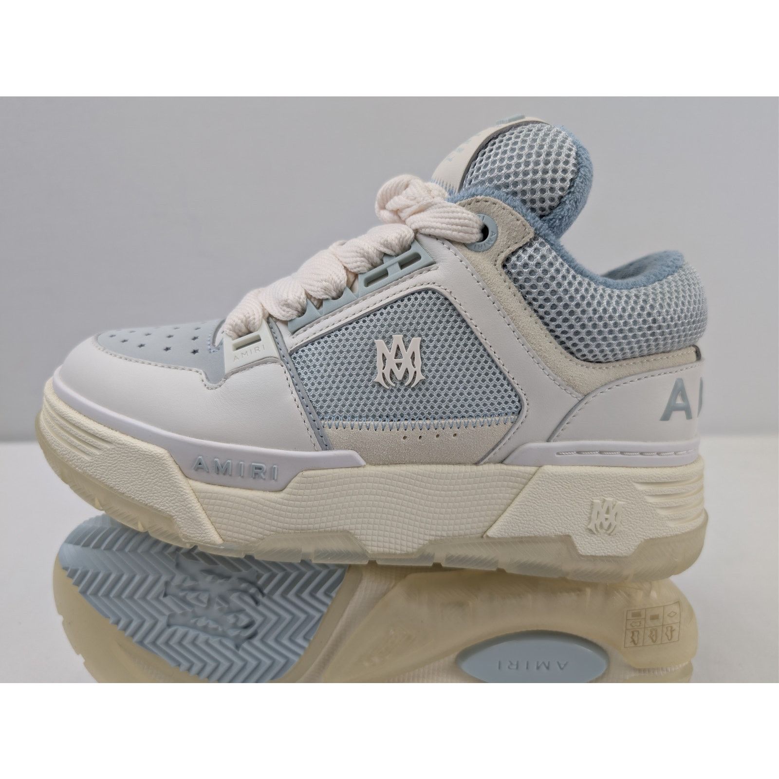 Amiri o1rshd1 MA-1 Sneakers in Ice Blue 40 Size US 10 / IT 40 - 14 Thumbnail