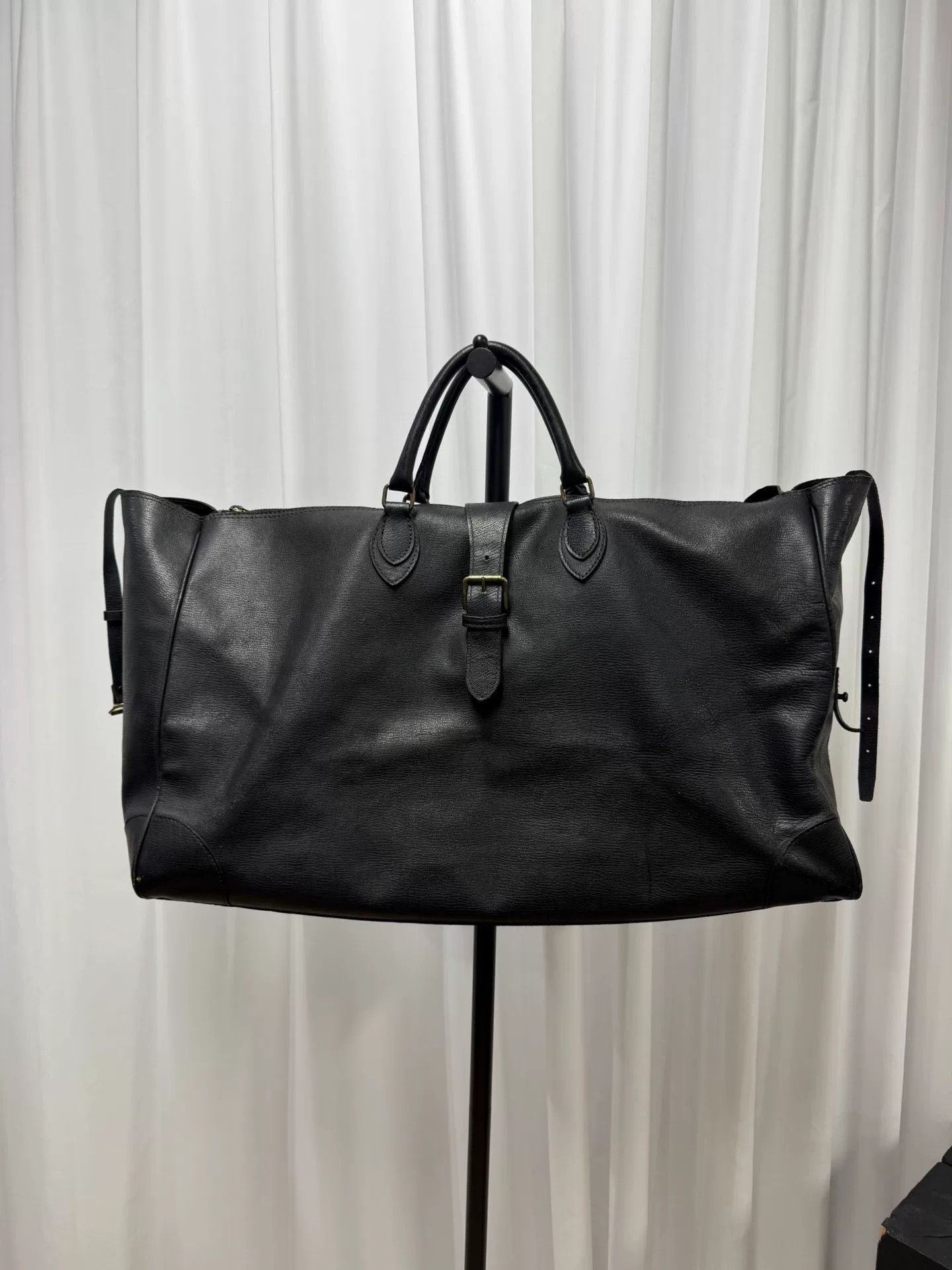 バッグ 80s comme des garcons leather Boston bag Comme des Garcons × Comme des Garcons Homme Comme des Garcons