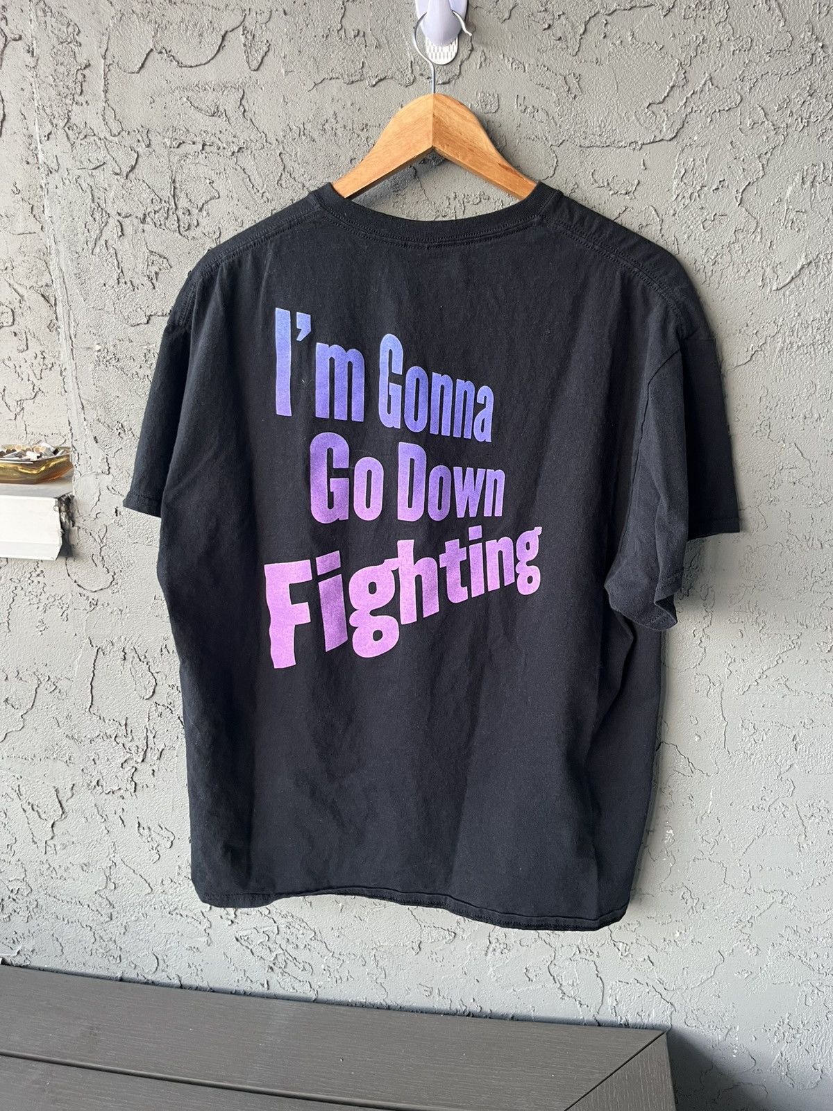 Band Tees Vintage Y2K Nazareth ‘I’m Gonna Go Down Fighting’ T-Shirt Size US XL / EU 56 / 4 - 2 Thumbnail