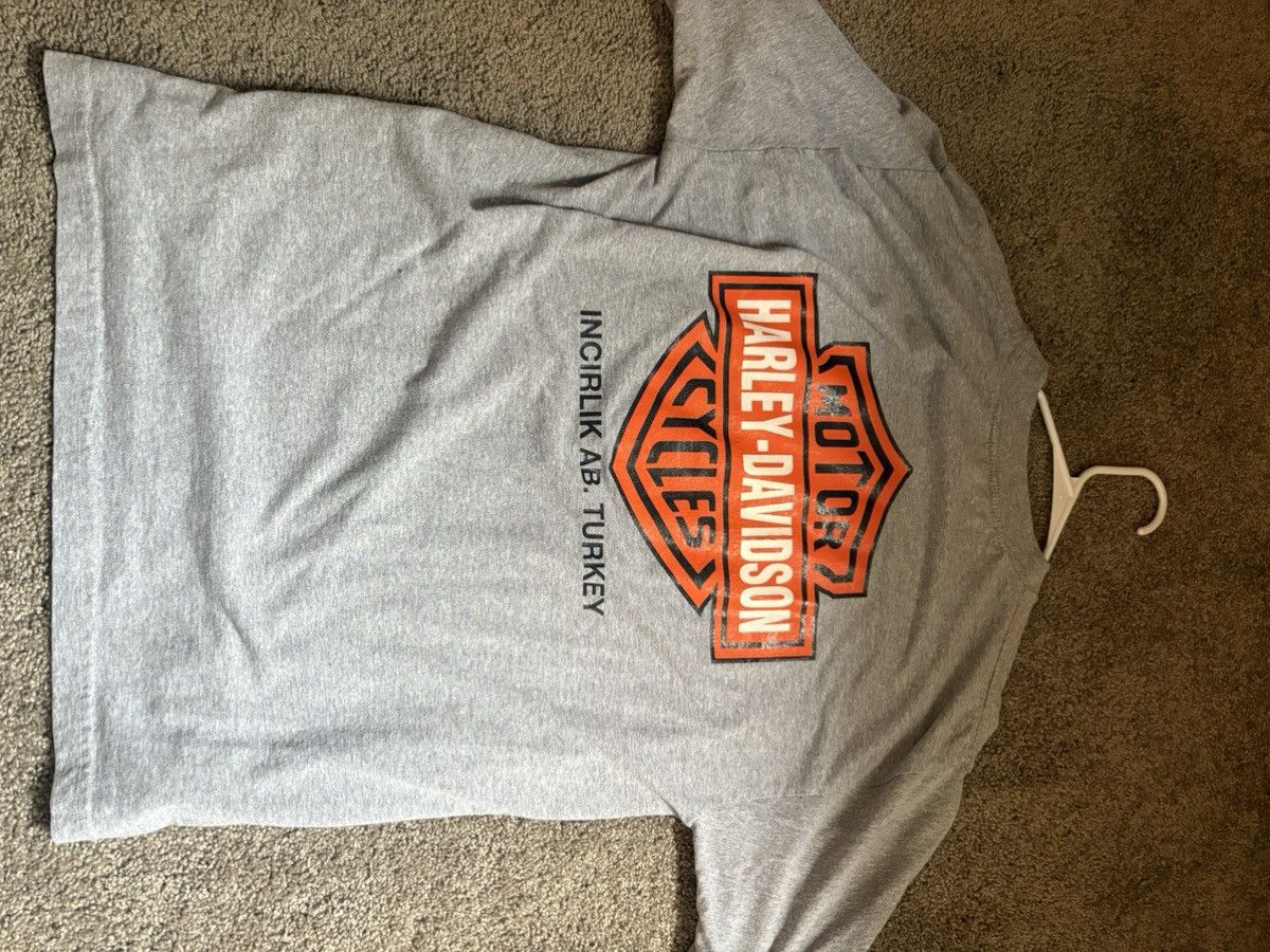 Harley Davidson VINTAGE HARLEY DAVIDSON TURKEY T-SHIRT Size US L / EU 52-54 / 3 - 3 Thumbnail