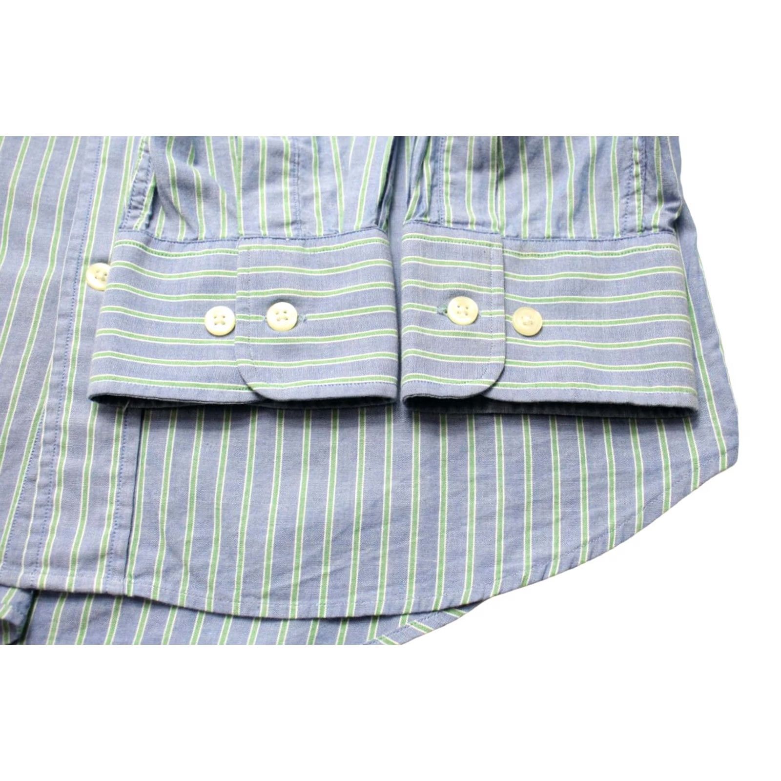 Gant GANT Boathouse Poplin Fitted Shirt Men MEDIUM Striped Button-Down Chest Pocket Cotton Button-Up Casual Everyday Classic Blue Size US M / EU 48-50 / 2 - 5 Thumbnail
