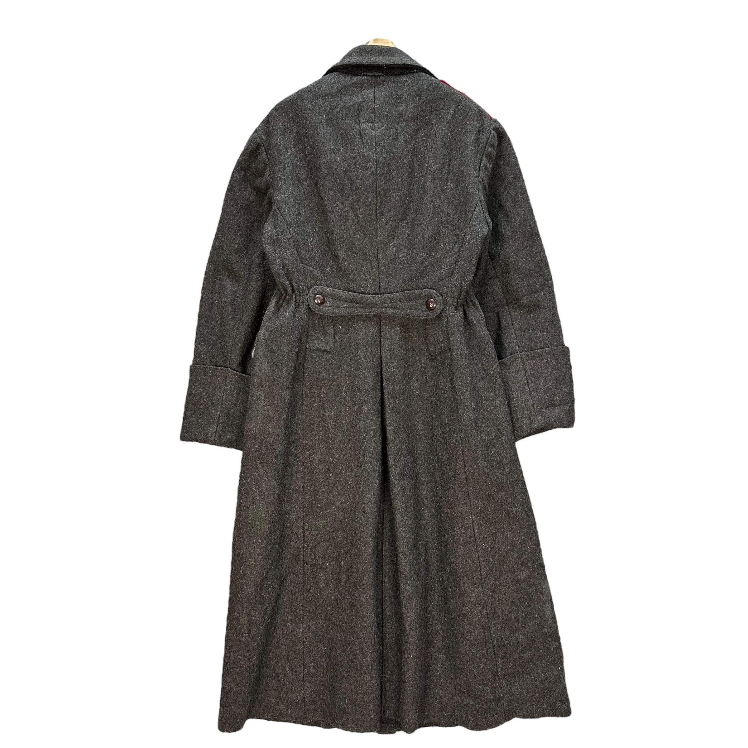 Vintage Hristo Botev 19.3.1961 Bulgarian Soldier Long Coat #A29-0668 Size US M / EU 48-50 / 2 - 10 Thumbnail