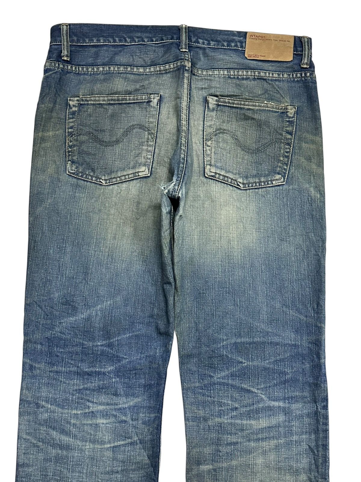 Wtaps Authentic Wtaps Vintage Skinny Loose With Mudwash and Faded Size US 35 - 5 Thumbnail