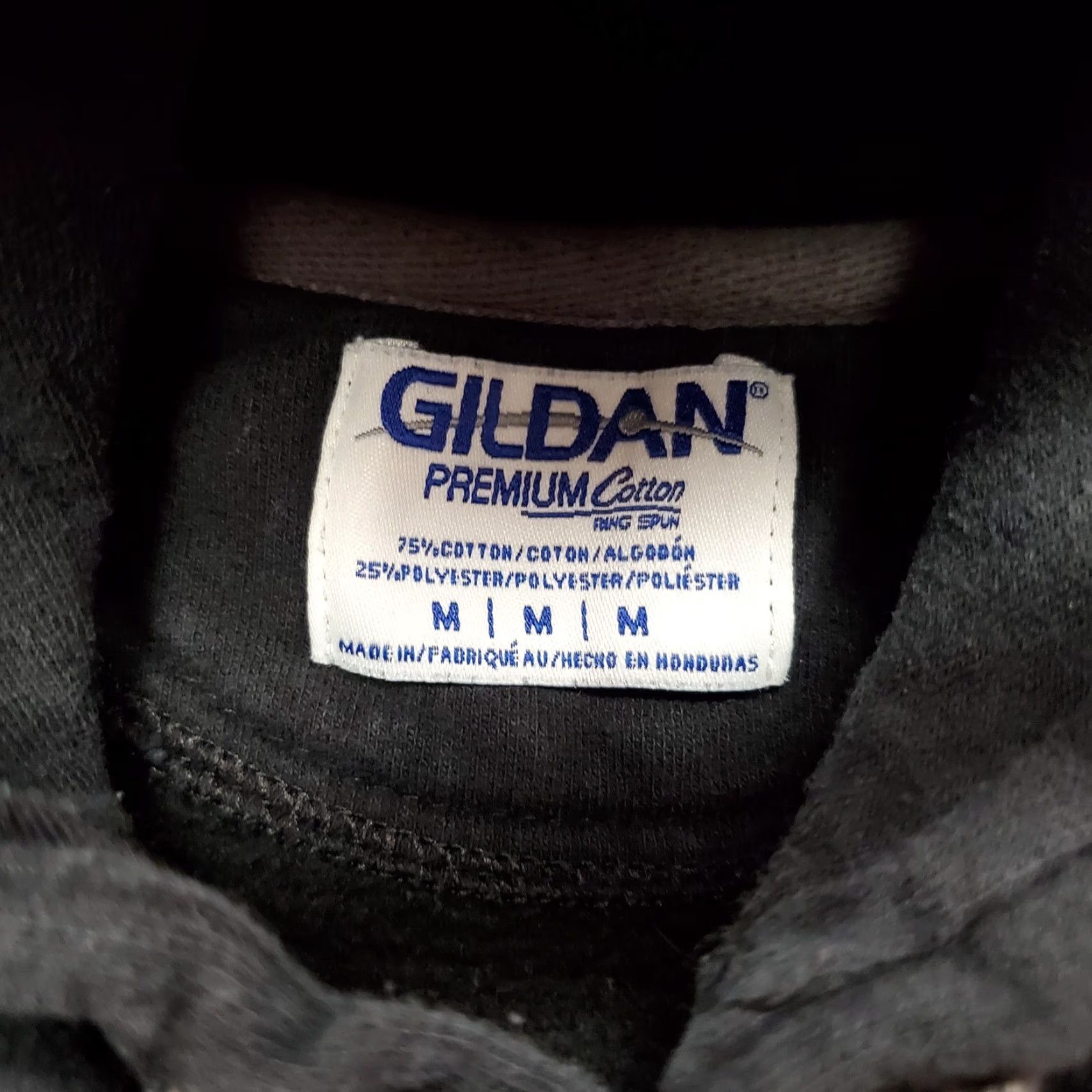 Gildan Downhill. ski Hoodie Womens Small Black Hooded Sweatshirt Full Zip Casual Powder Sweatshirt Size M / US 6-8 / IT 42-44 - 3 Thumbnail