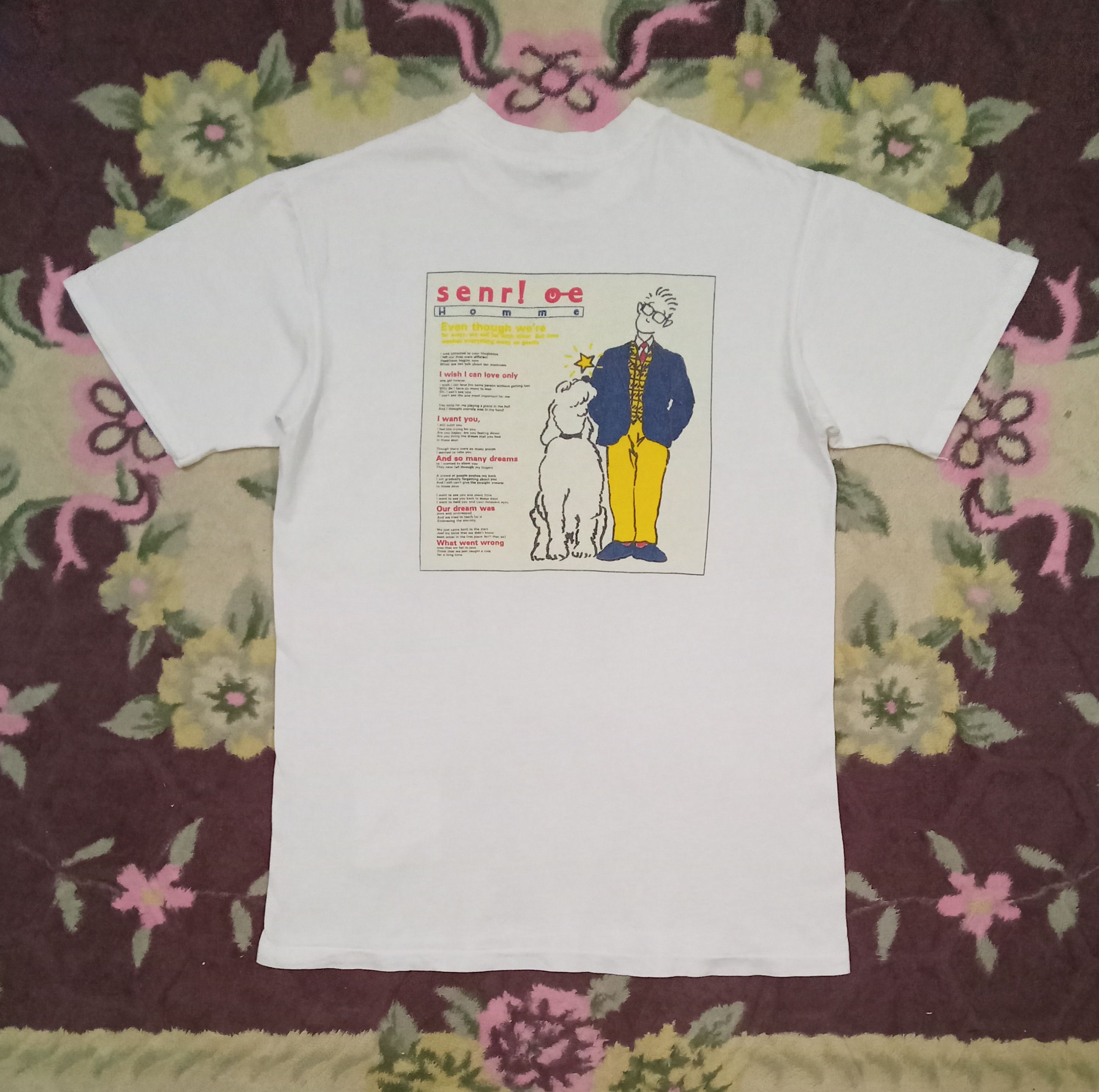 Hanes × Vintage Senr ! oe Homme Hanes Vintage Very Rare T Shirt Size US M / EU 48-50 / 2 - 1 Thumbnail