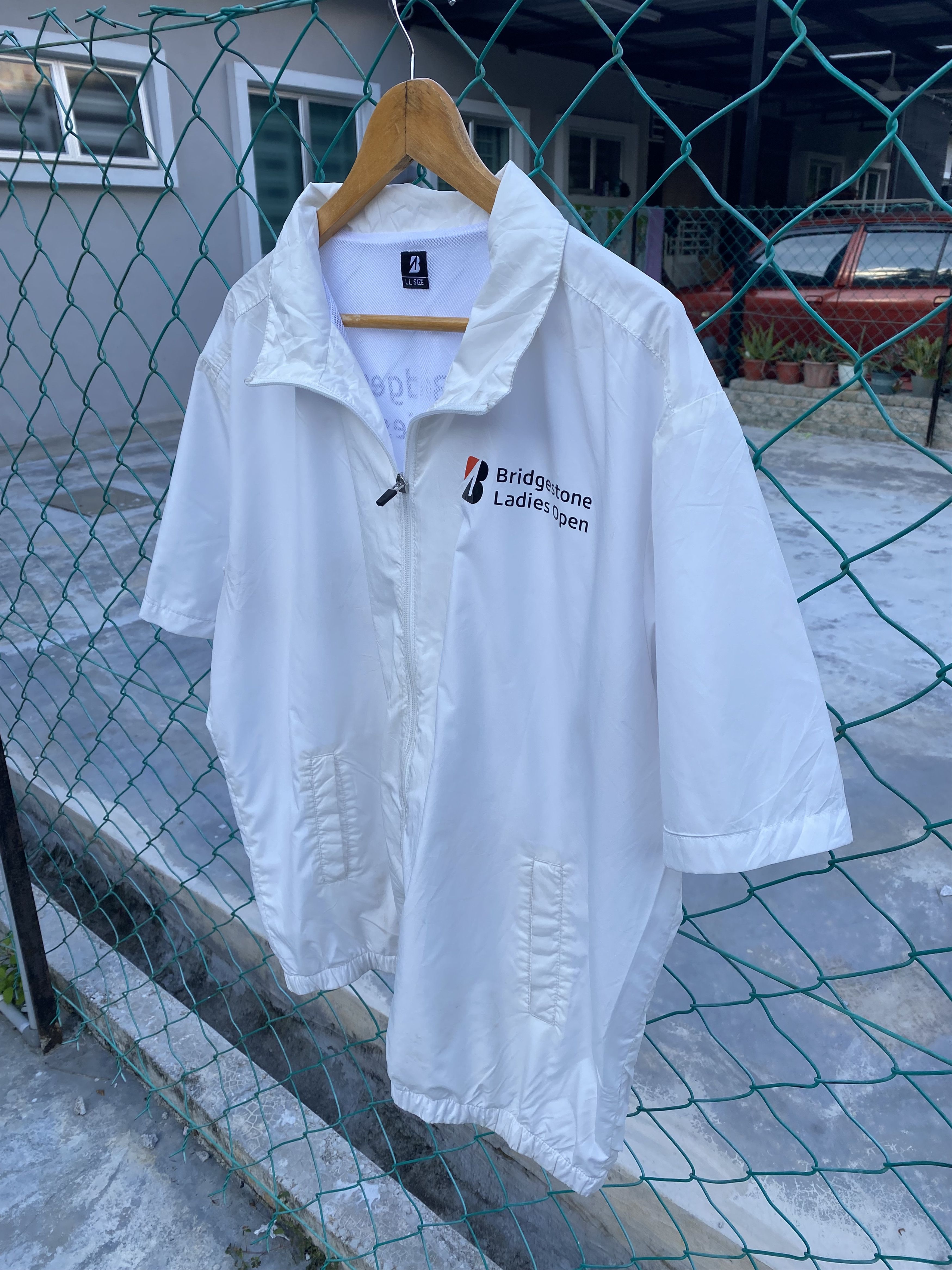 Sports Specialties × Uniform Wares Bridgestone ladies open nylon liight jacket Size US L / EU 52-54 / 3 - 3 Thumbnail