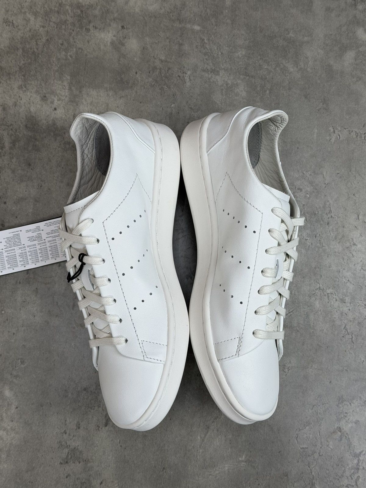 Y-3 Adidas Y-3 Stan Smith White 37 1/3 Size US 6.5 / IT 36.5 - 6 Thumbnail