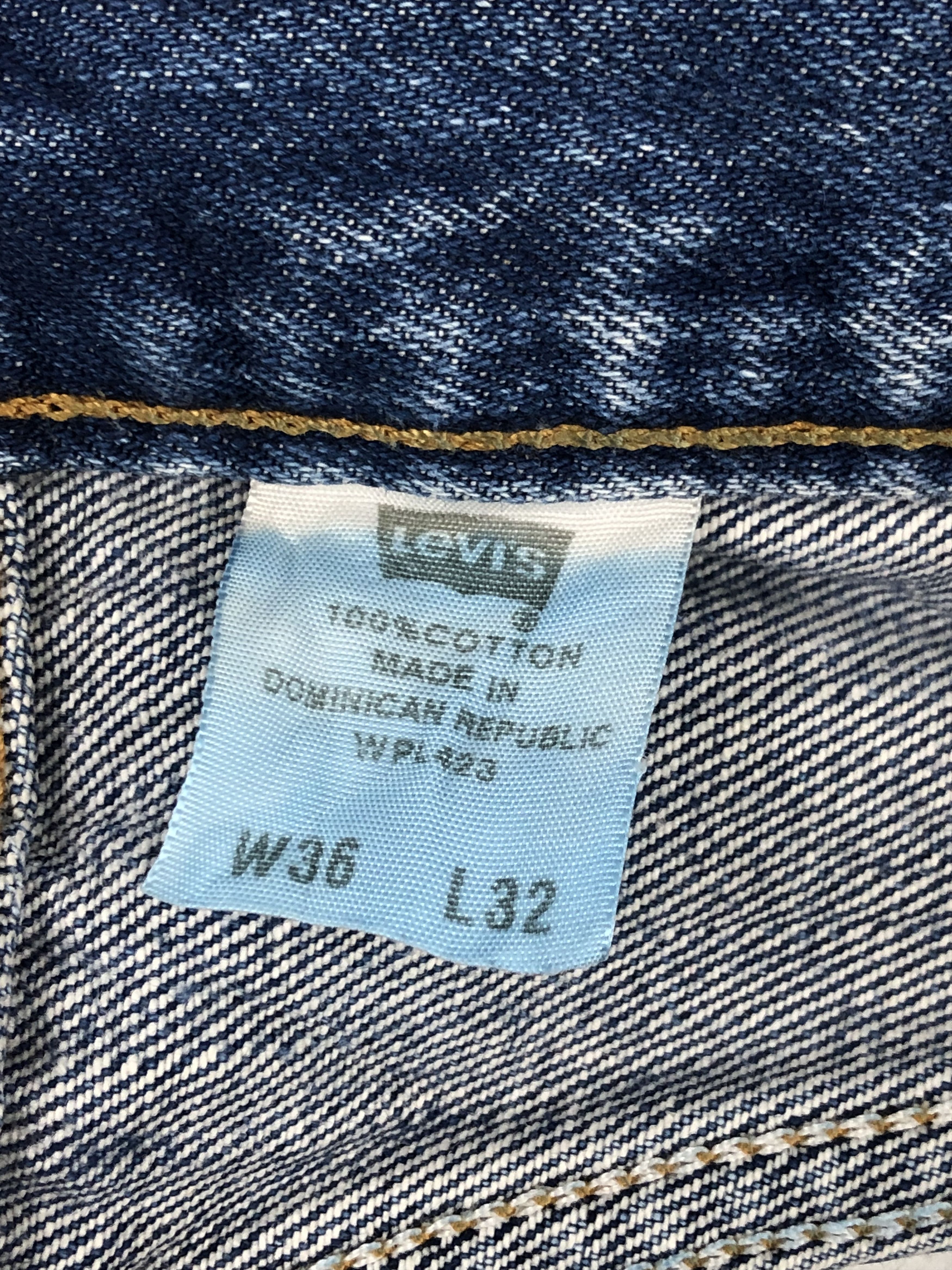 Levi's Vintage Levis 501 Faded Blue Jeans DPP0260 Size US 34 / EU 50 - 6 Thumbnail