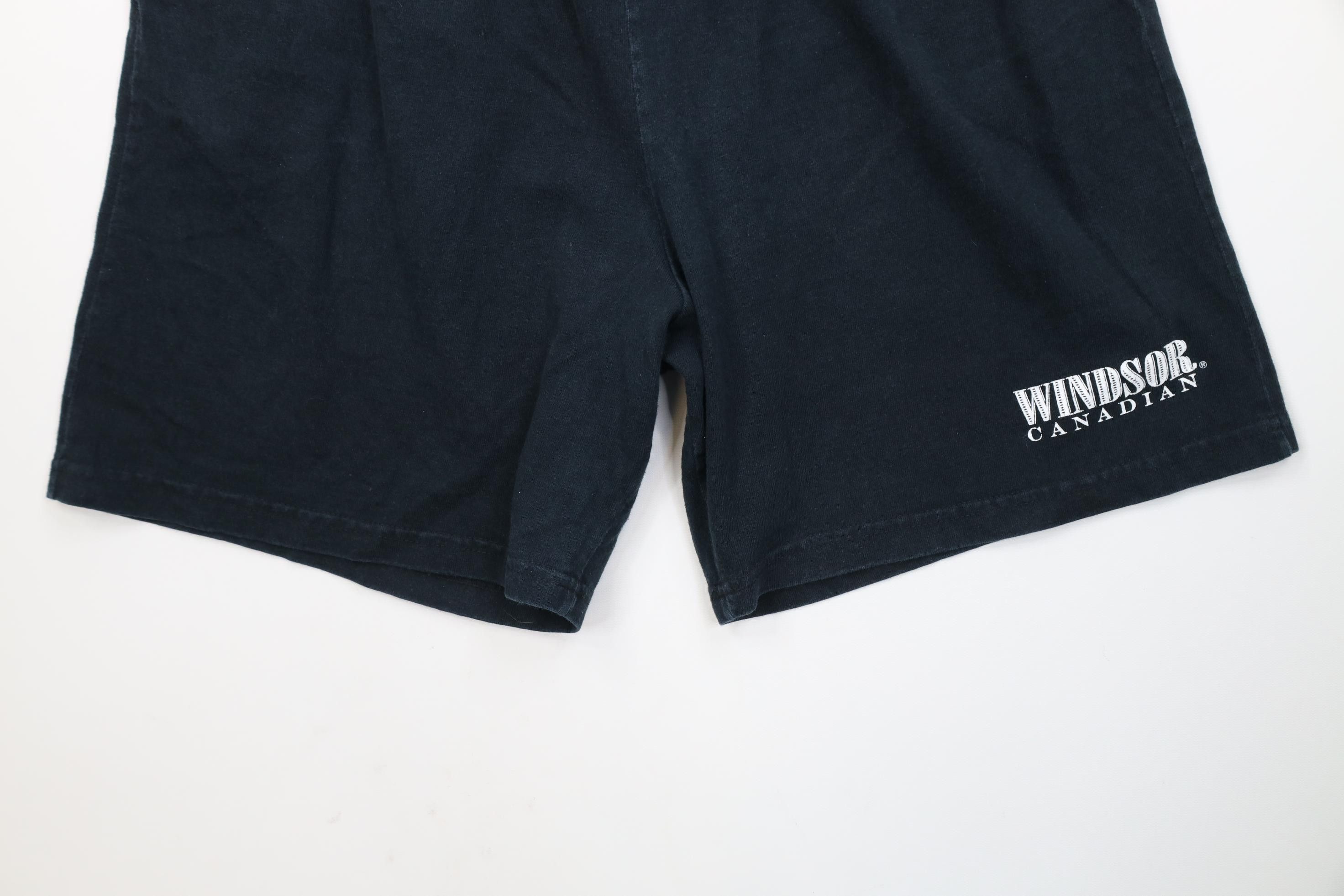 Vintage Vintage 90s Streetwear Windsor Canadian Whisky Shorts Cotton Size US 36 / EU 52 - 4 Thumbnail
