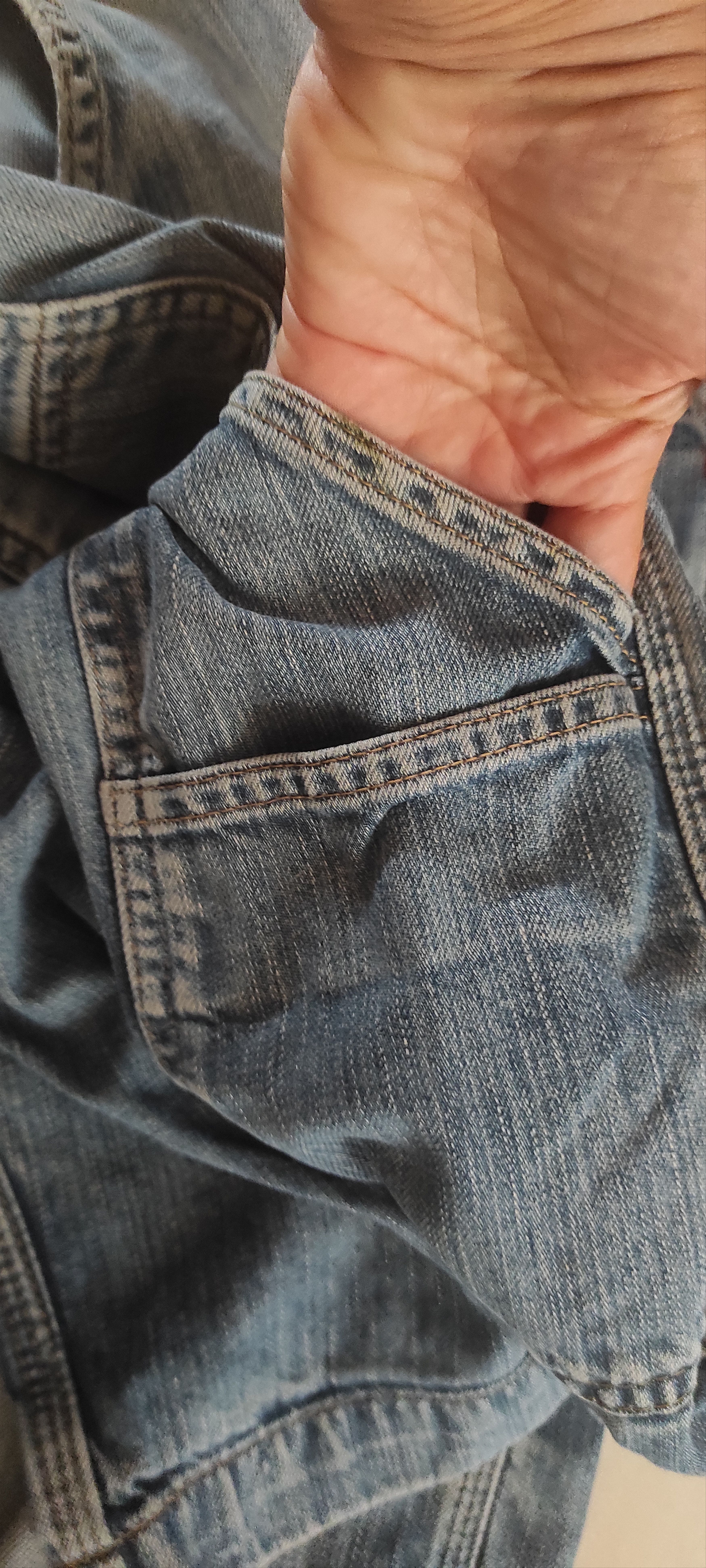 Carhartt × Vintage Carhartt Denim Dungaree Burmuda Cargo Shorts Mens Size 33 Size US 33 - 11 Thumbnail