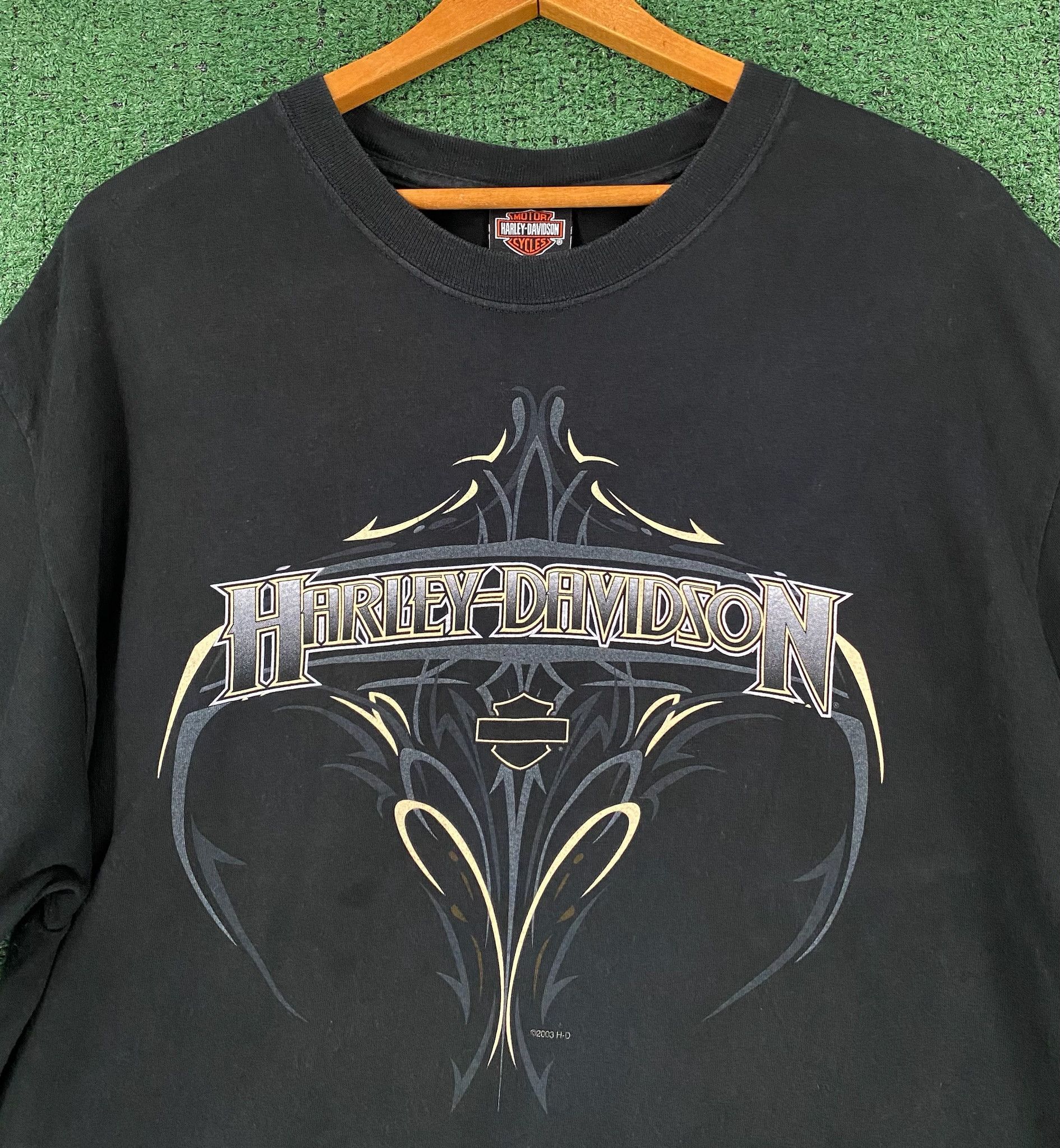Harley Davidson 2003 Harley Davidson Fullerton CA Biker T-Shirt Large Size US L / EU 52-54 / 3 - 2 Thumbnail