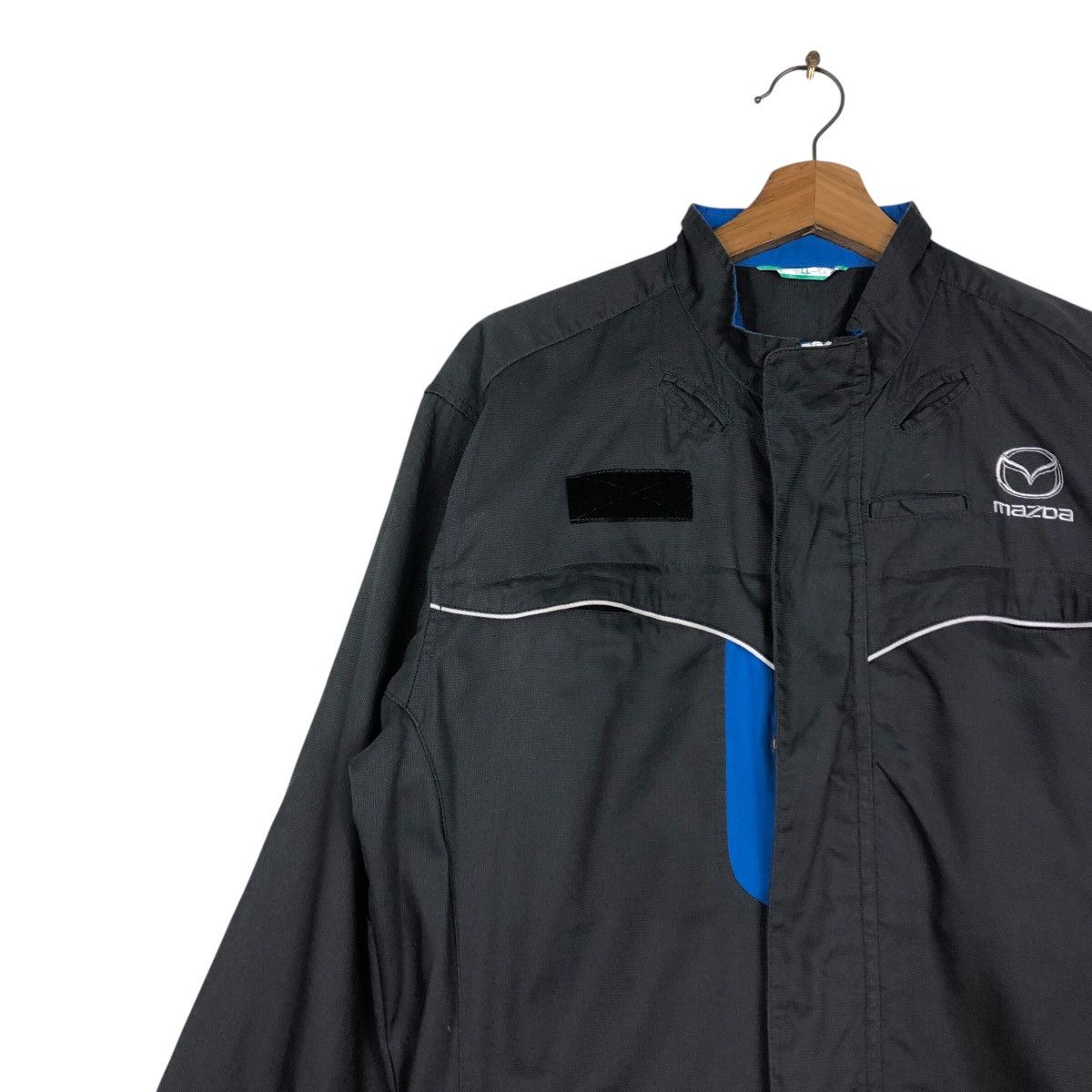 Japanese Brand Vintage Coverall Chore Worker Racing Mazda Big Logo Backhit Size US 36 / EU 52 - 8 Thumbnail