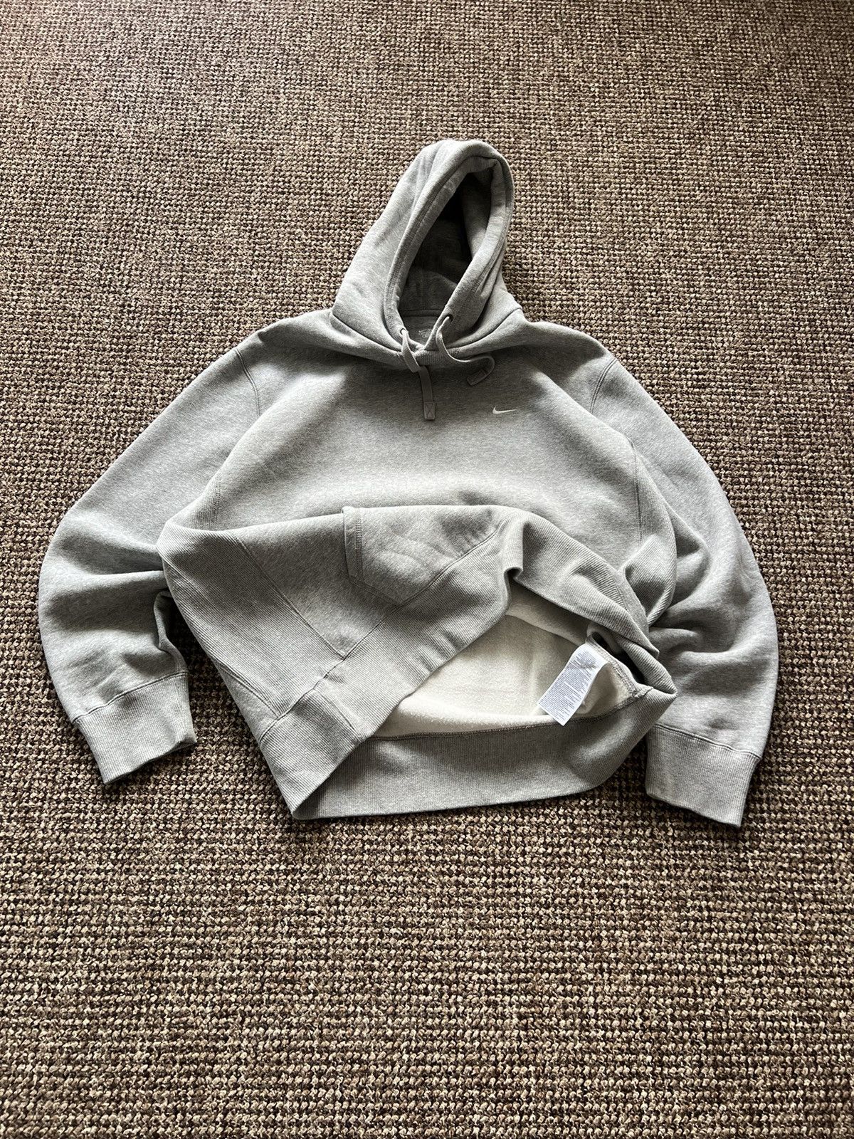 Nike Grey Vintage Nike Hoodie Size US XXL / EU 58 / 5 - 4 Thumbnail