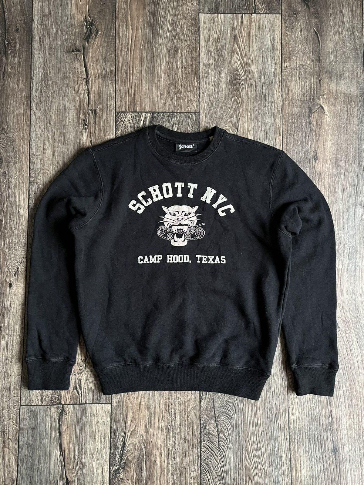 Vintage Schott NYC Logo Sweatshirt Size S