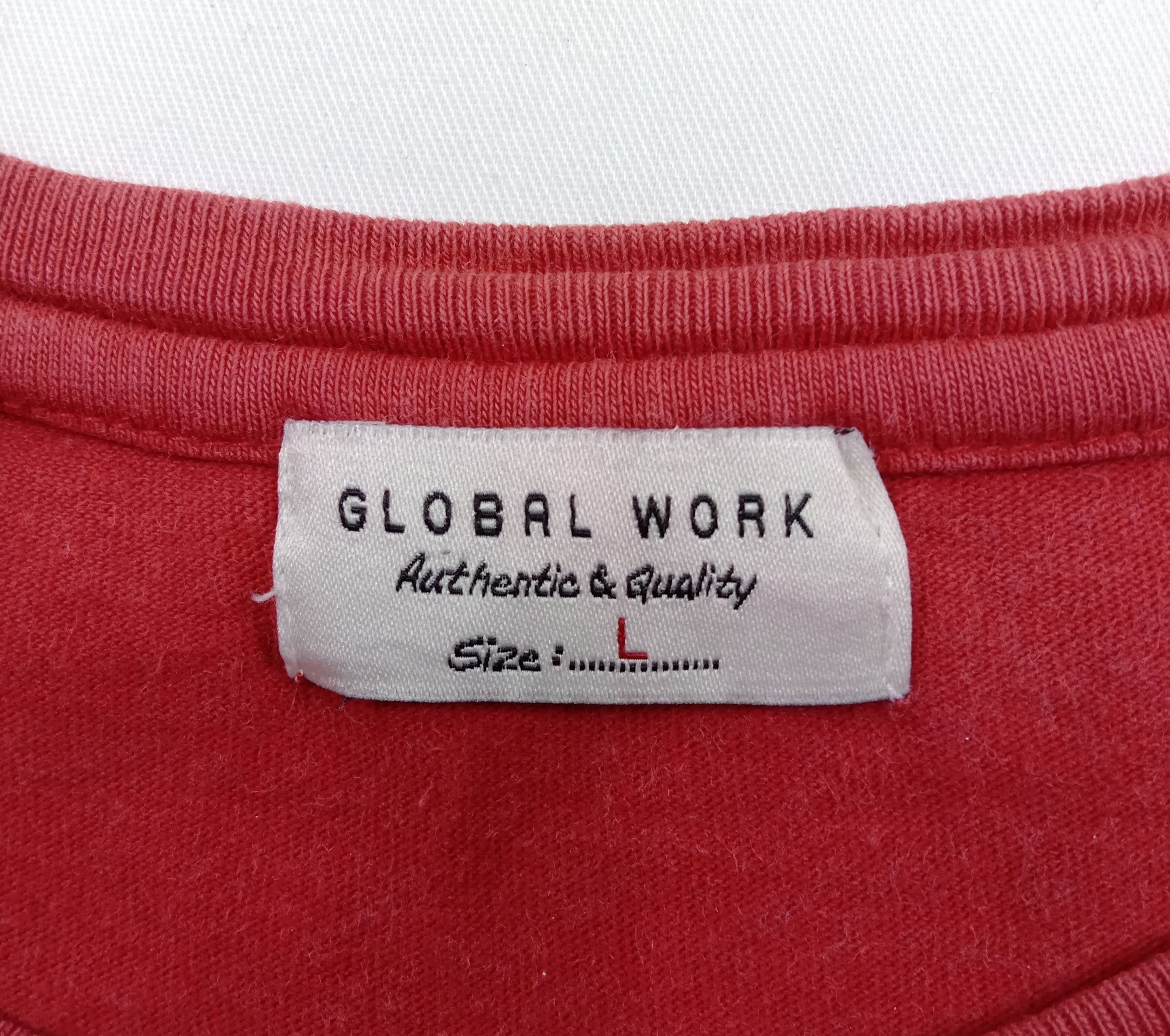 Global Work Vintage Global Work Brown University T Shirt Size US L / EU 52-54 / 3 - 5 Thumbnail
