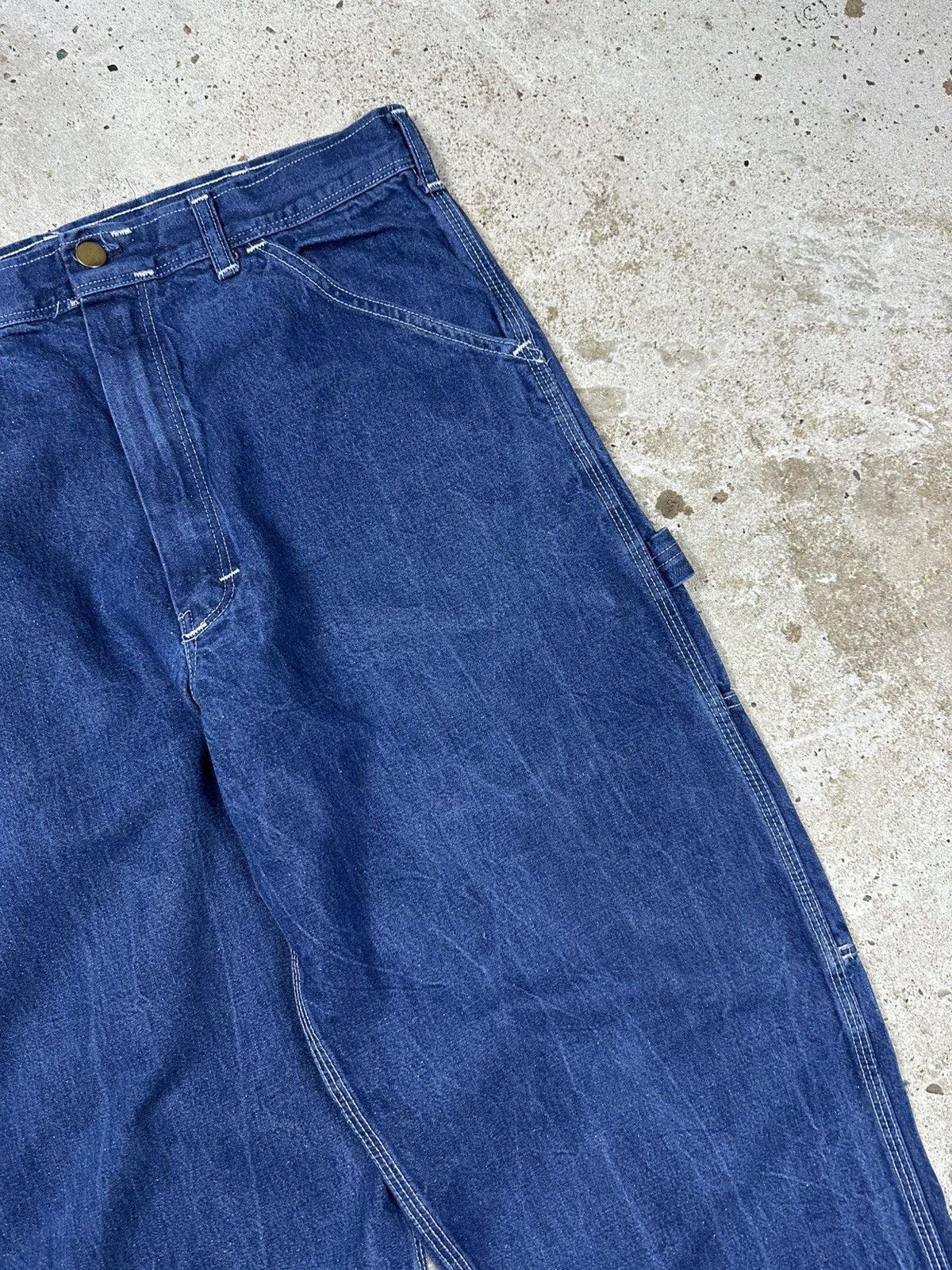 JNCO × Stan Ray × Vintage Vintage 90s Stan Ray USA Baggy Carpenter Denim Pants Jeans Size US 33 - 8 Thumbnail