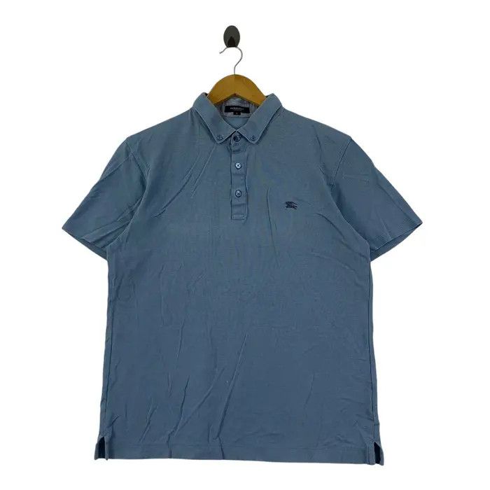 Burberry Vintage BURBERRY LONDON PRORSUM Blue Polo Tee Shirt Size US M / EU 48-50 / 2 - 1 Thumbnail