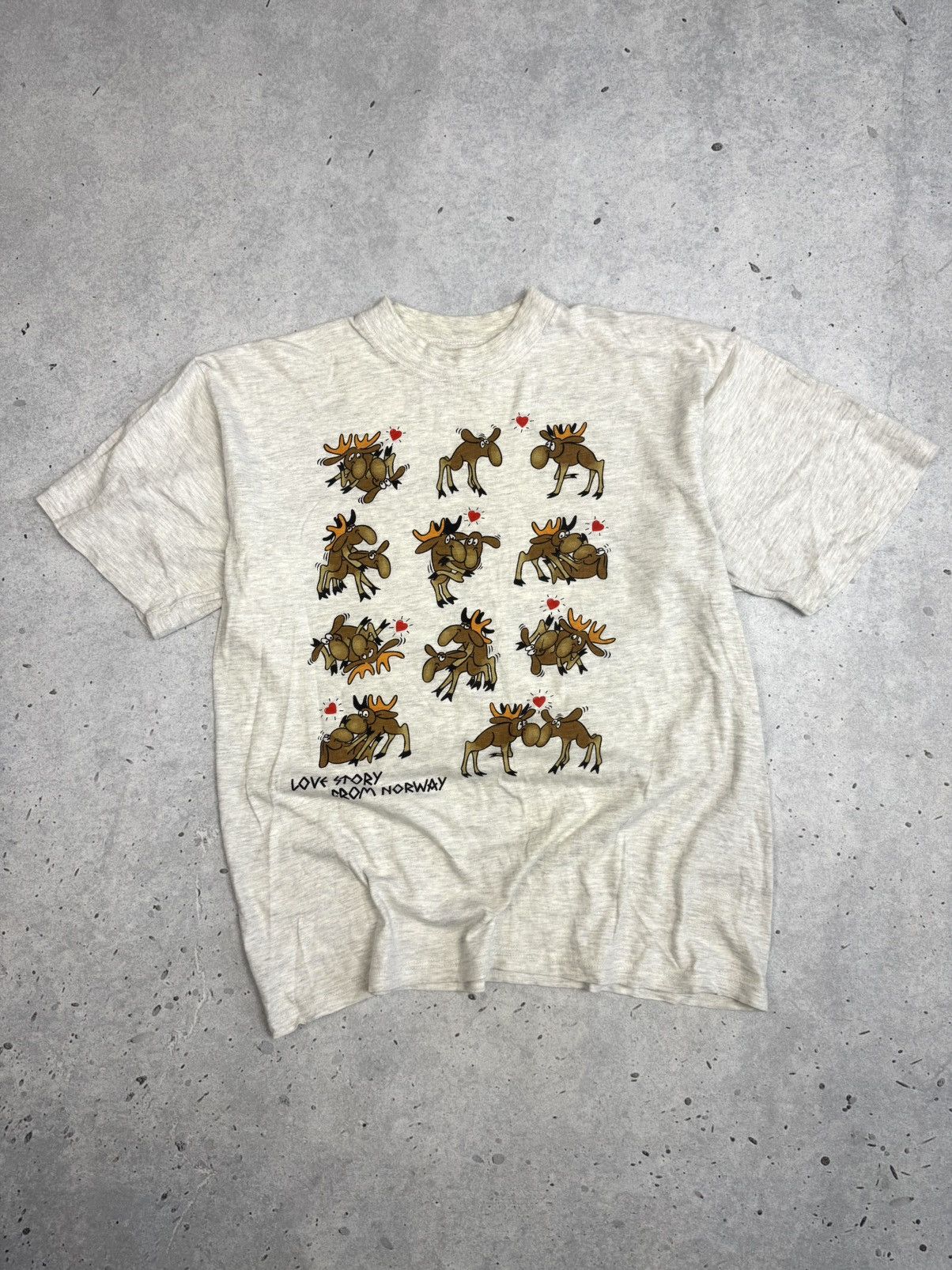 If Six Was Nine Vintage Adult Humour Moose Sex Tee Shirt Y2K Size US L / EU 52-54 / 3 - 1 Thumbnail